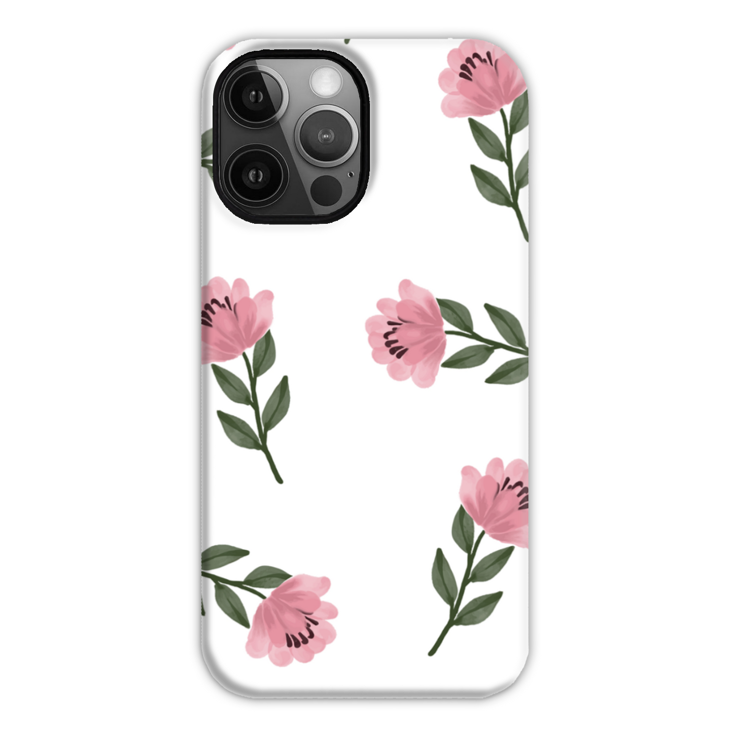 Pink Flower Tough Phone Case