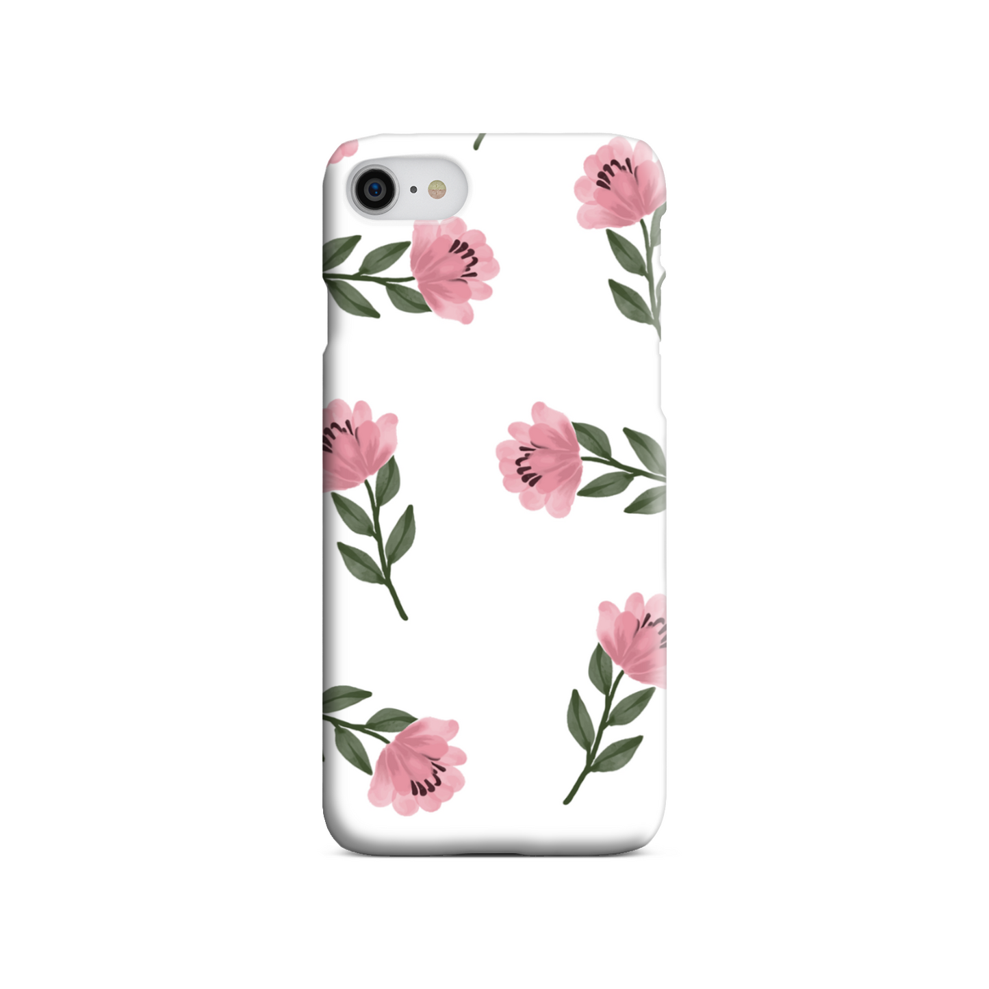 Pink Flower Tough Phone Case