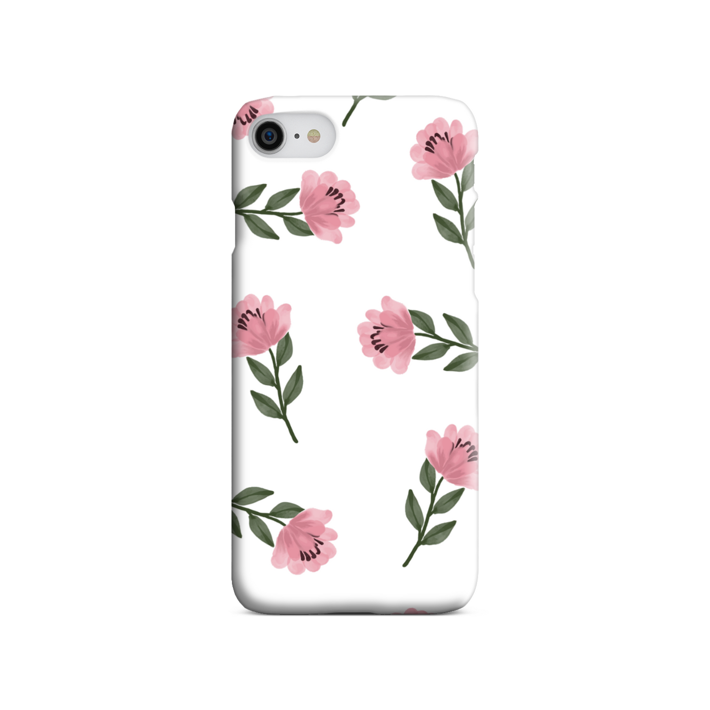 Pink Flower Tough Phone Case