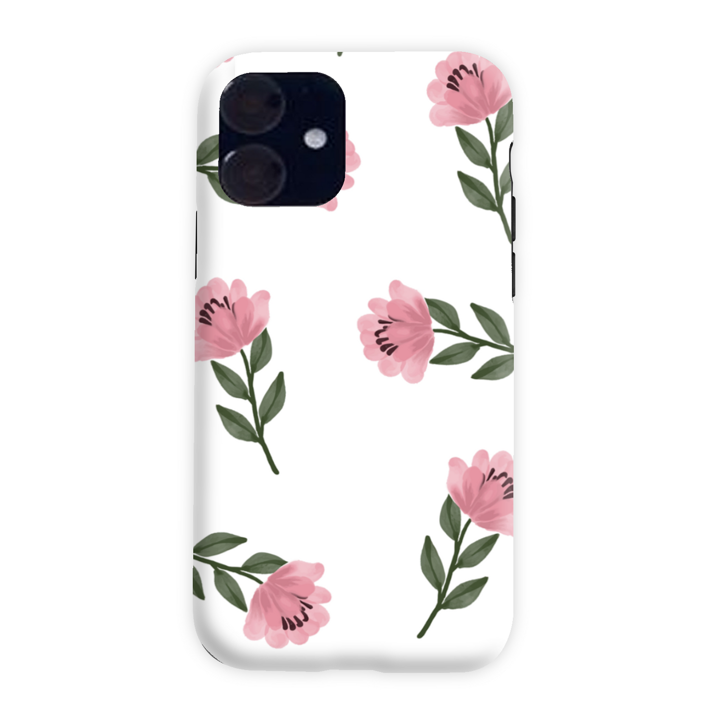 Pink Flower Tough Phone Case