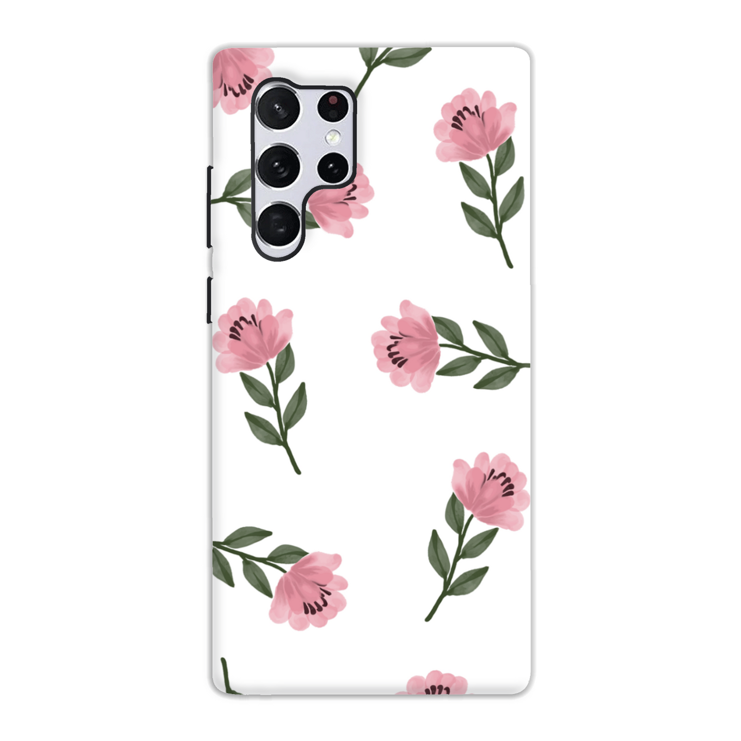Pink Flower Tough Phone Case