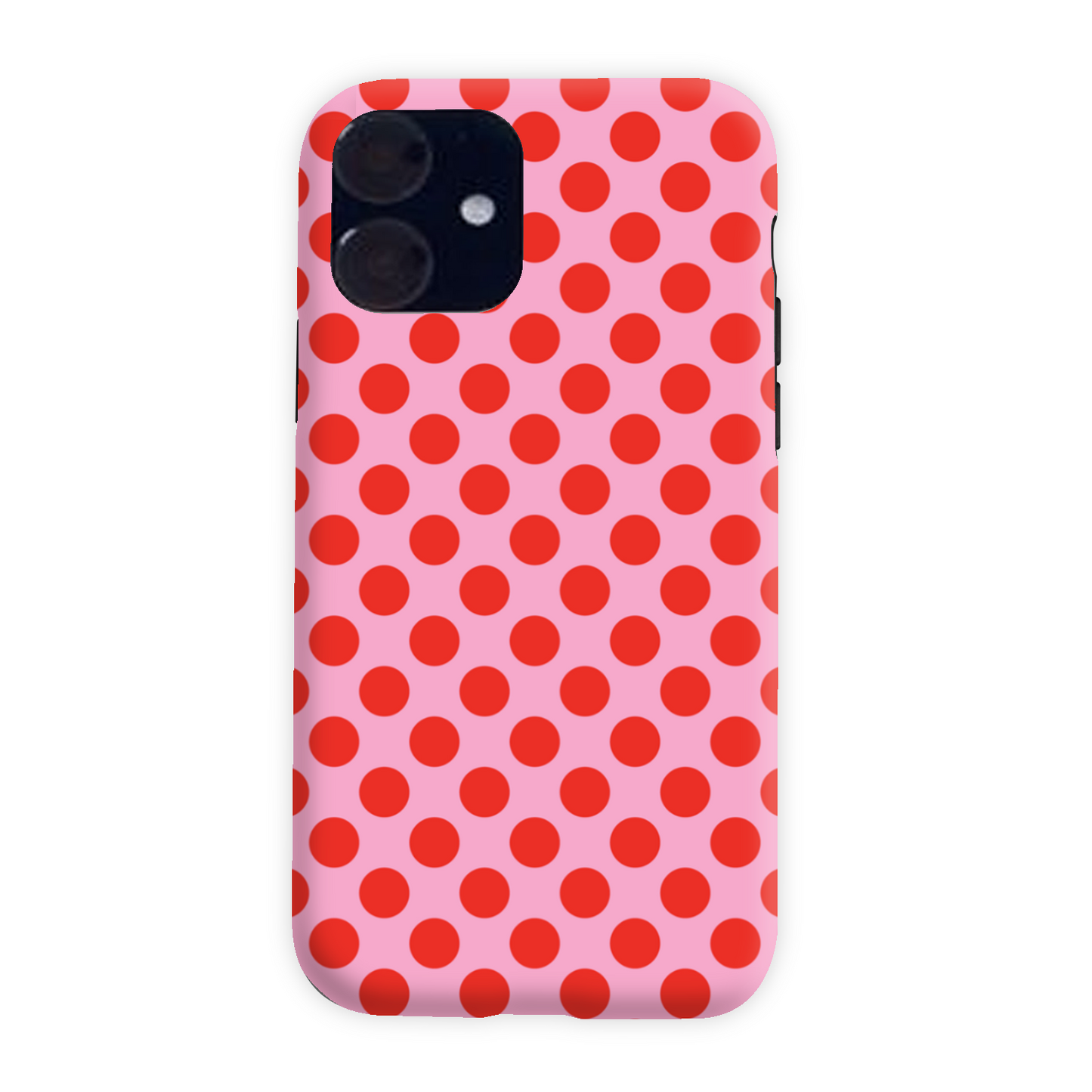 Pink and Red Spot Tough Phone Case