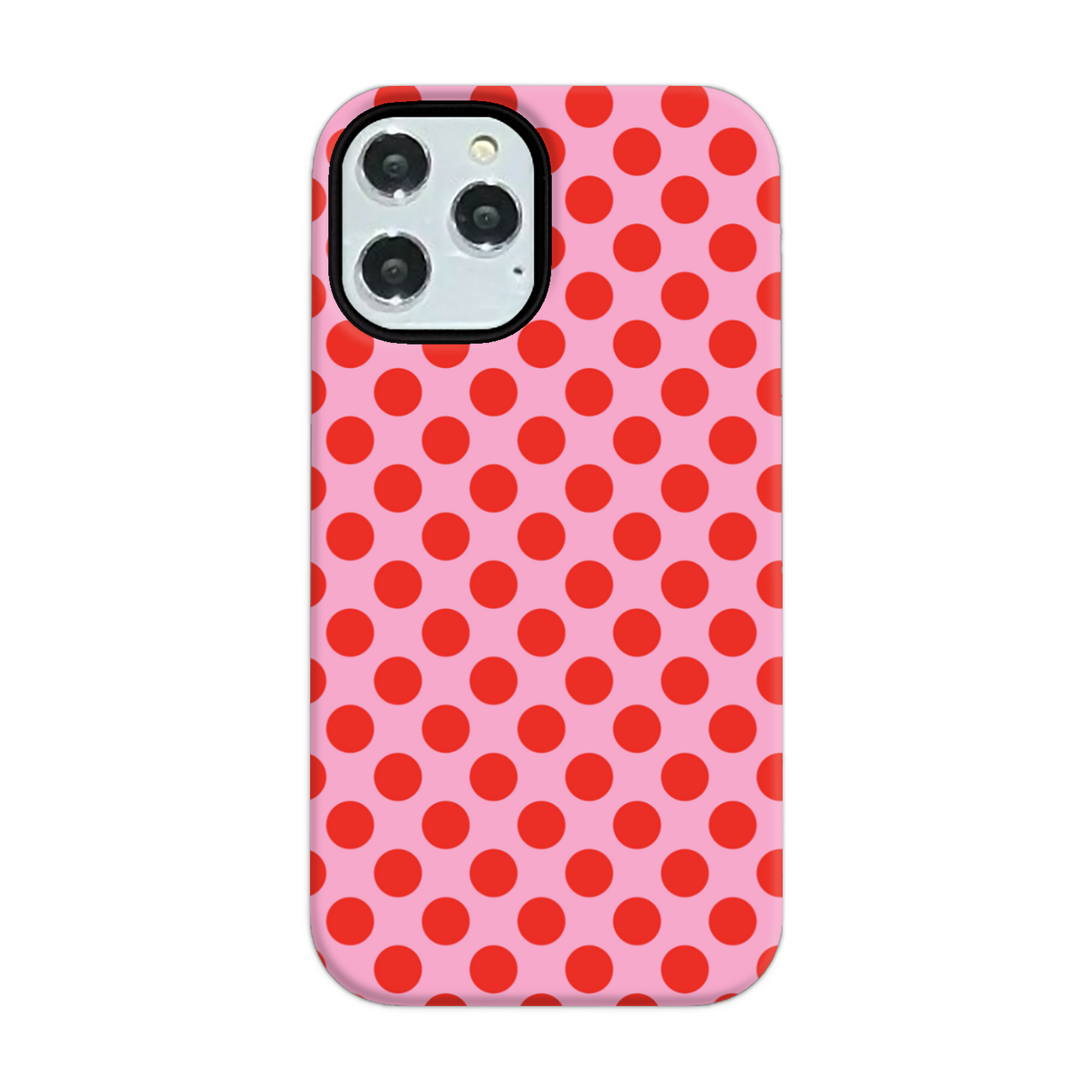 Pink and Red Spot Tough Phone Case