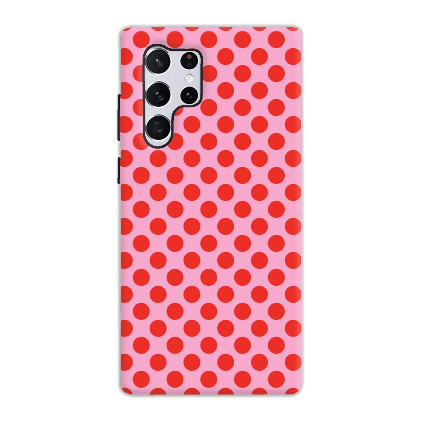 Pink and Red Spot Tough Phone Case