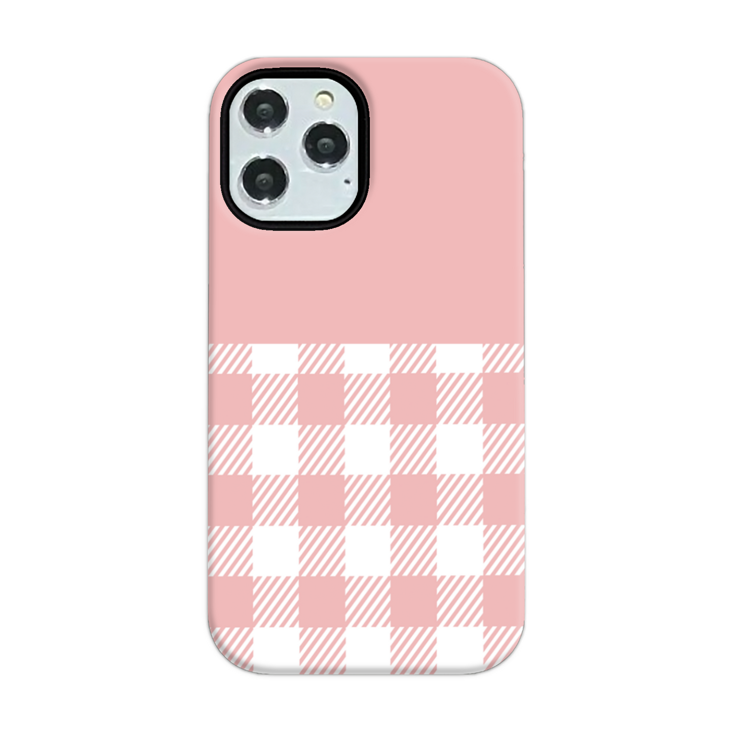 Pink Check Tough Phone Case