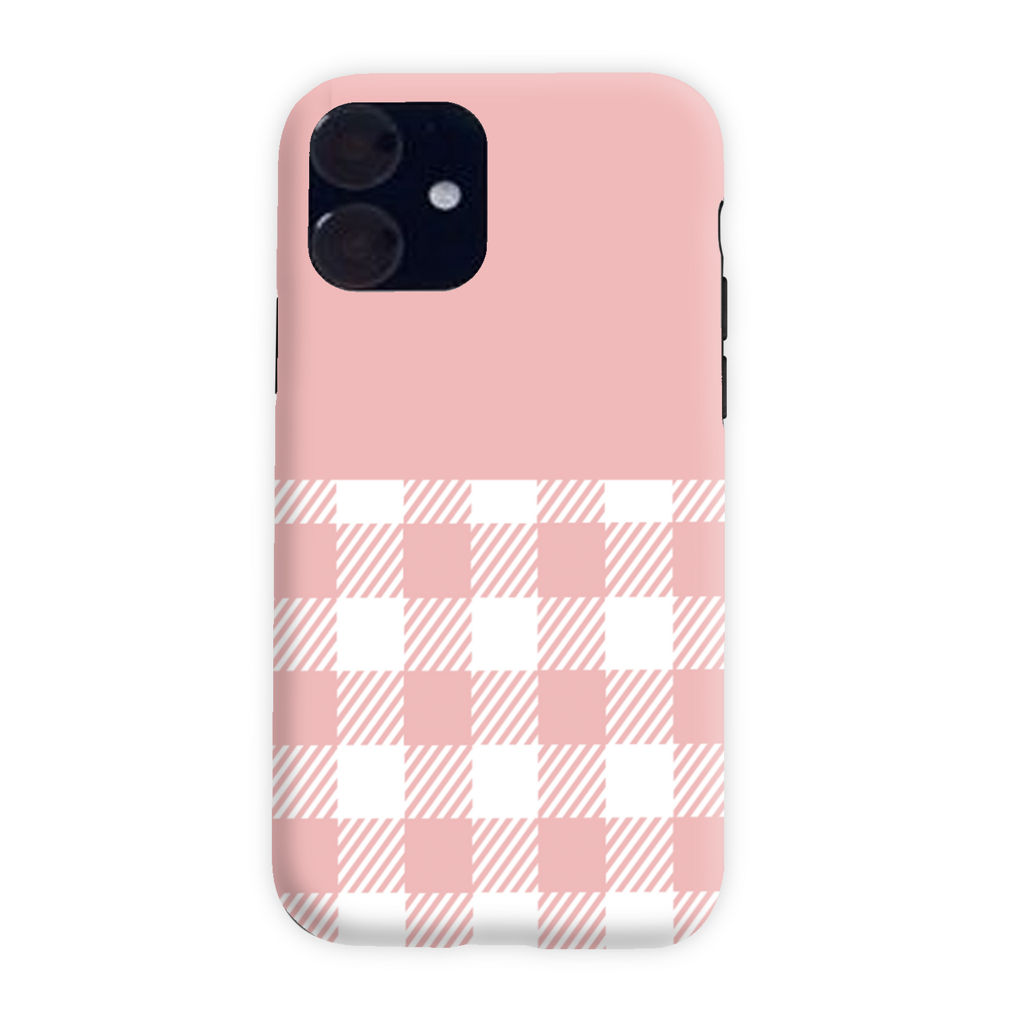Pink Check Tough Phone Case