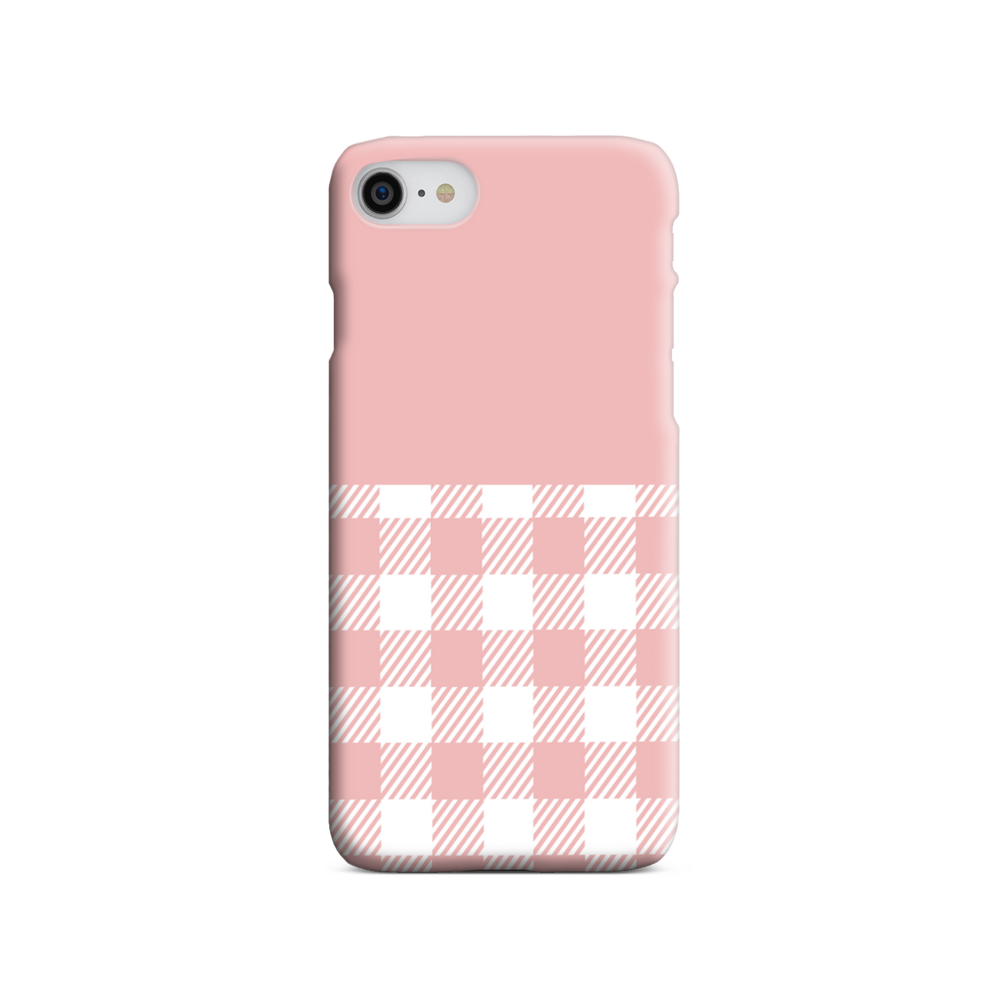 Pink Check Tough Phone Case