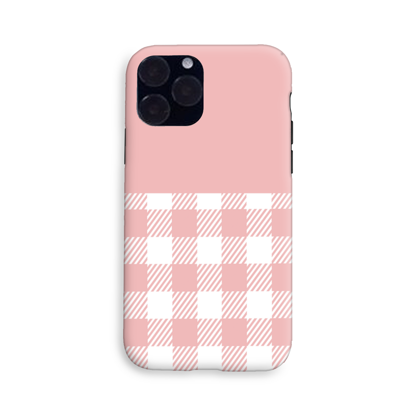 Pink Check Tough Phone Case