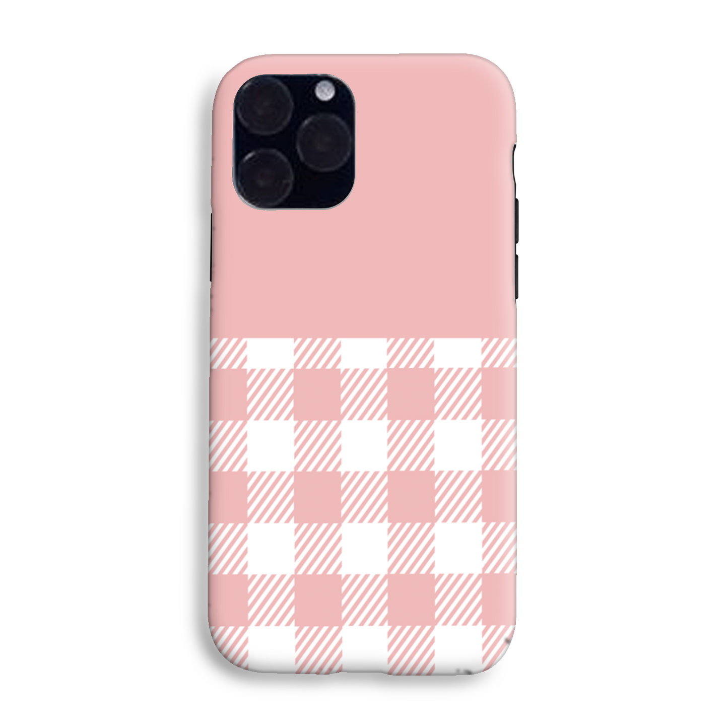 Pink Check Tough Phone Case
