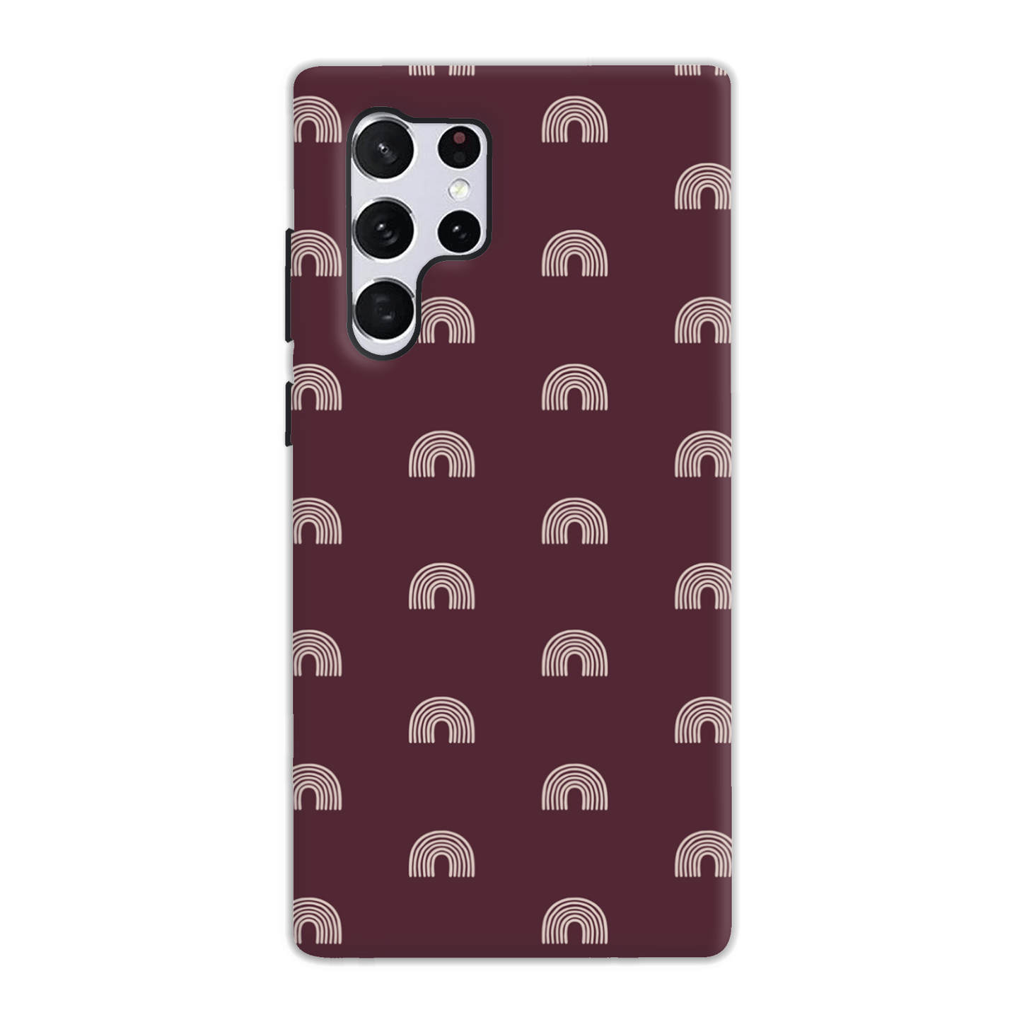 Burgundy Arches Tough Phone Case