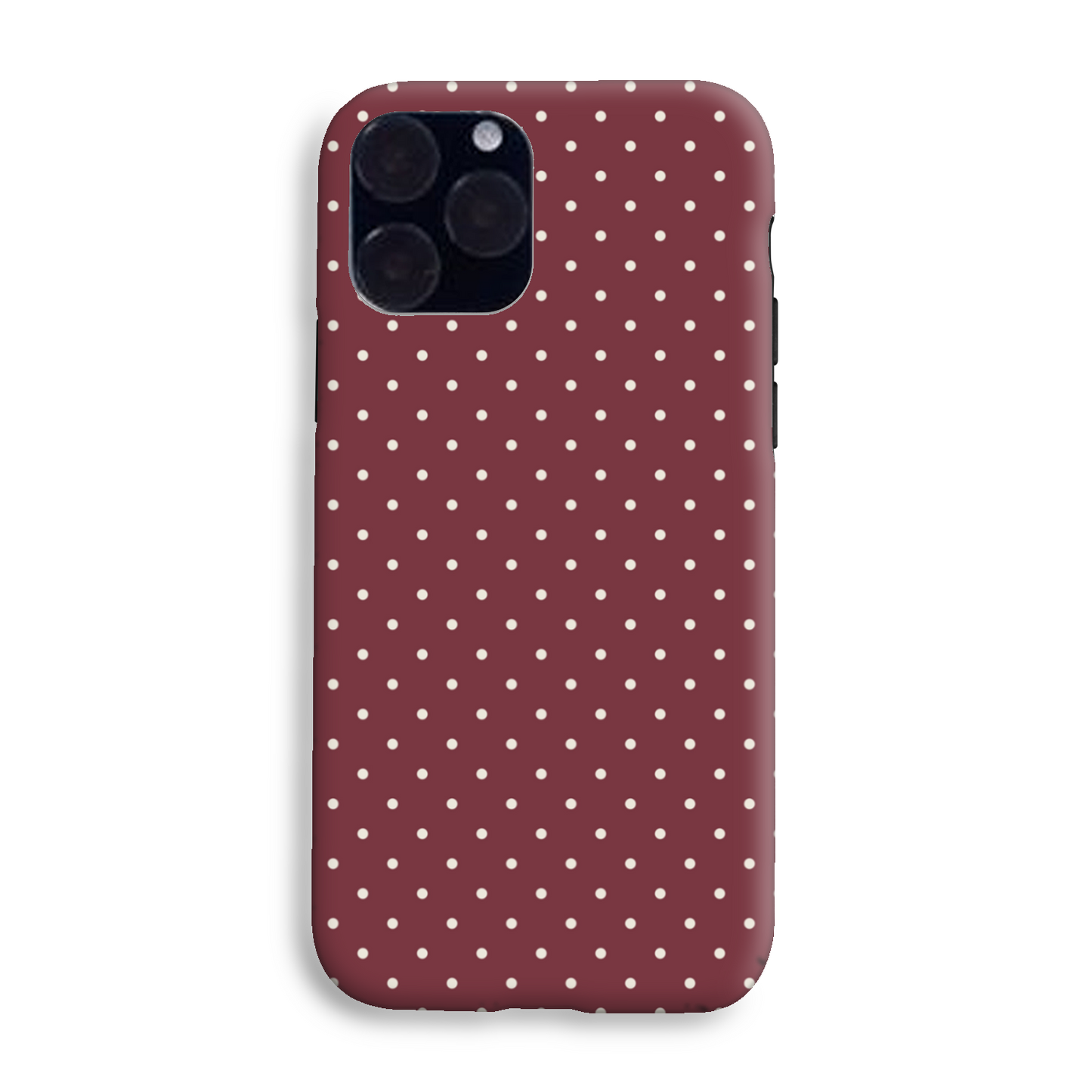 Burgundy Spot Tough Phone Case