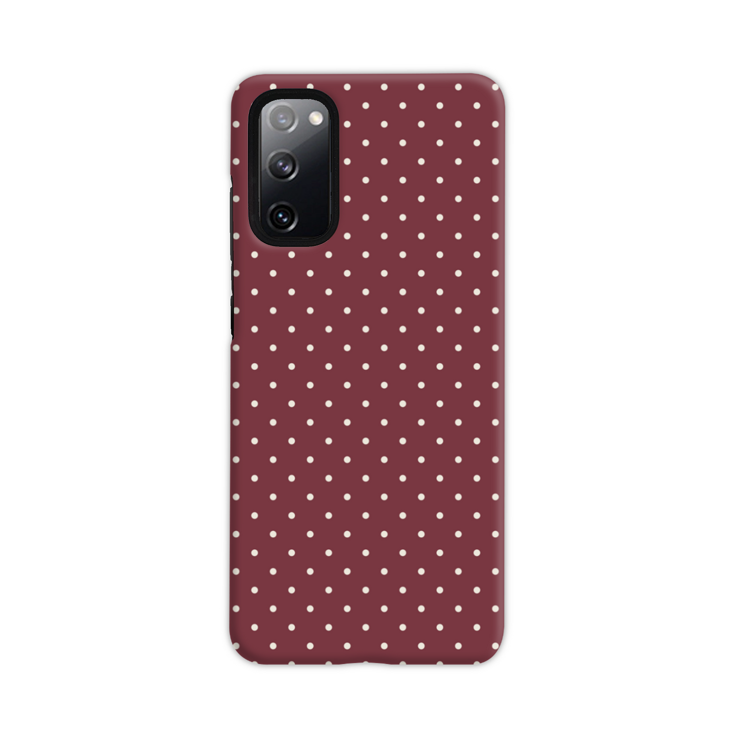 Burgundy Spot Tough Phone Case