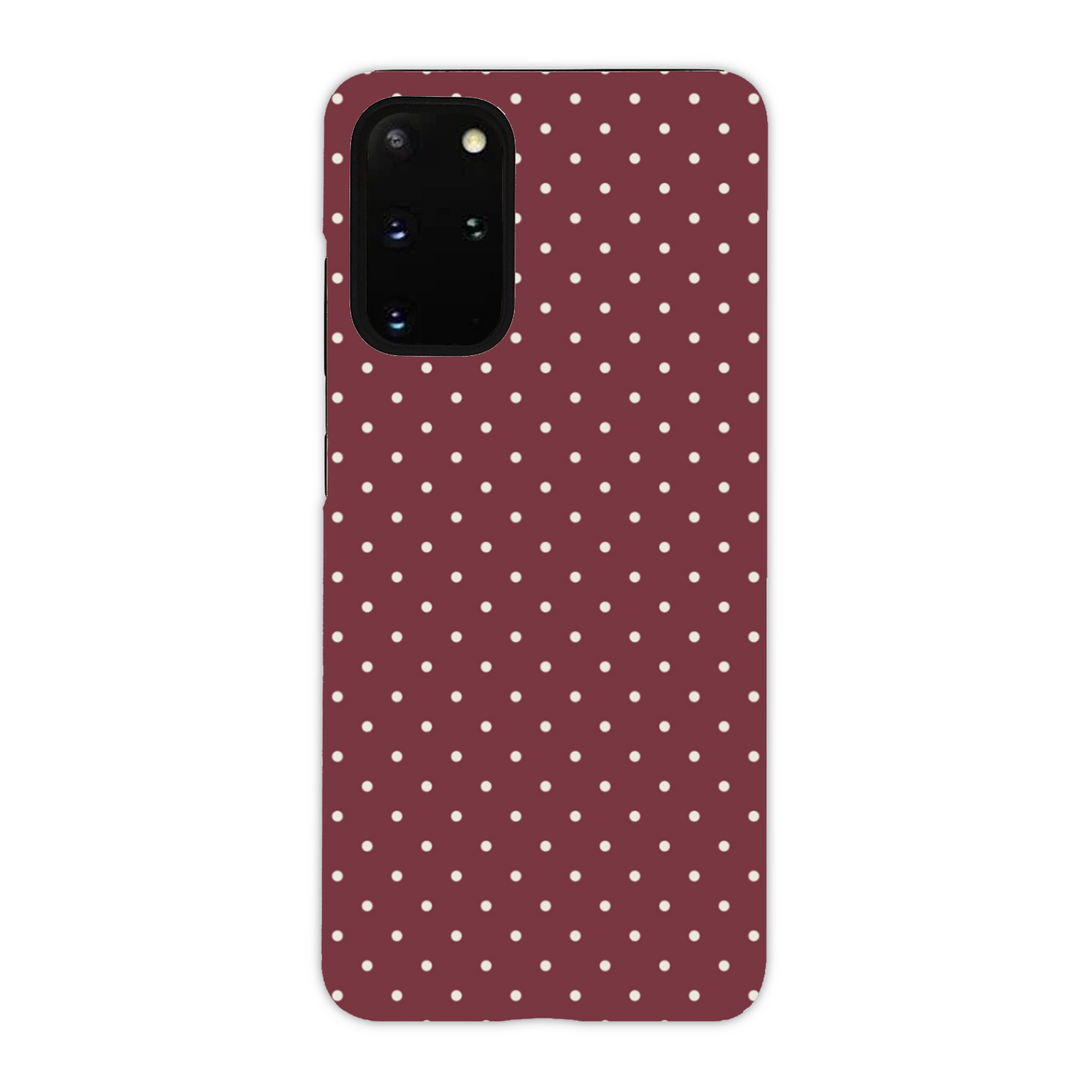 Burgundy Spot Tough Phone Case