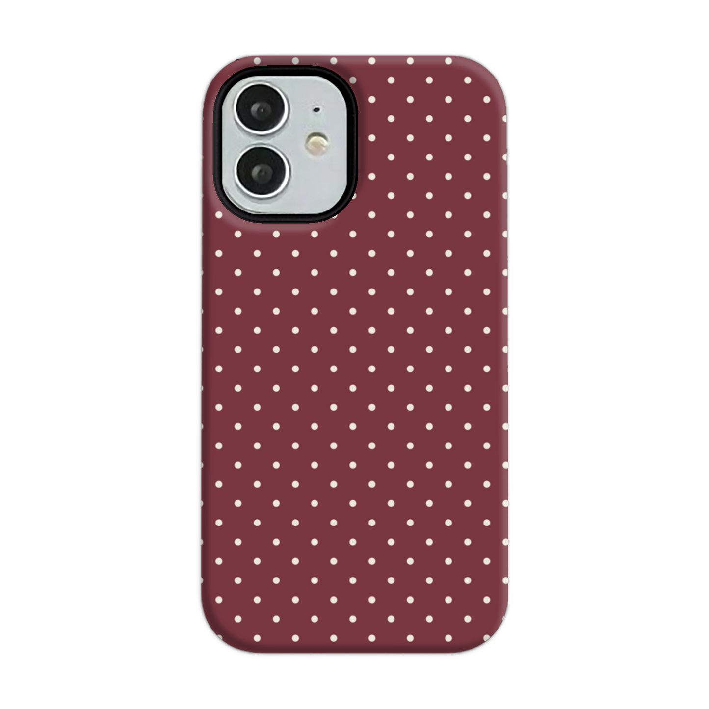 Burgundy Spot Tough Phone Case