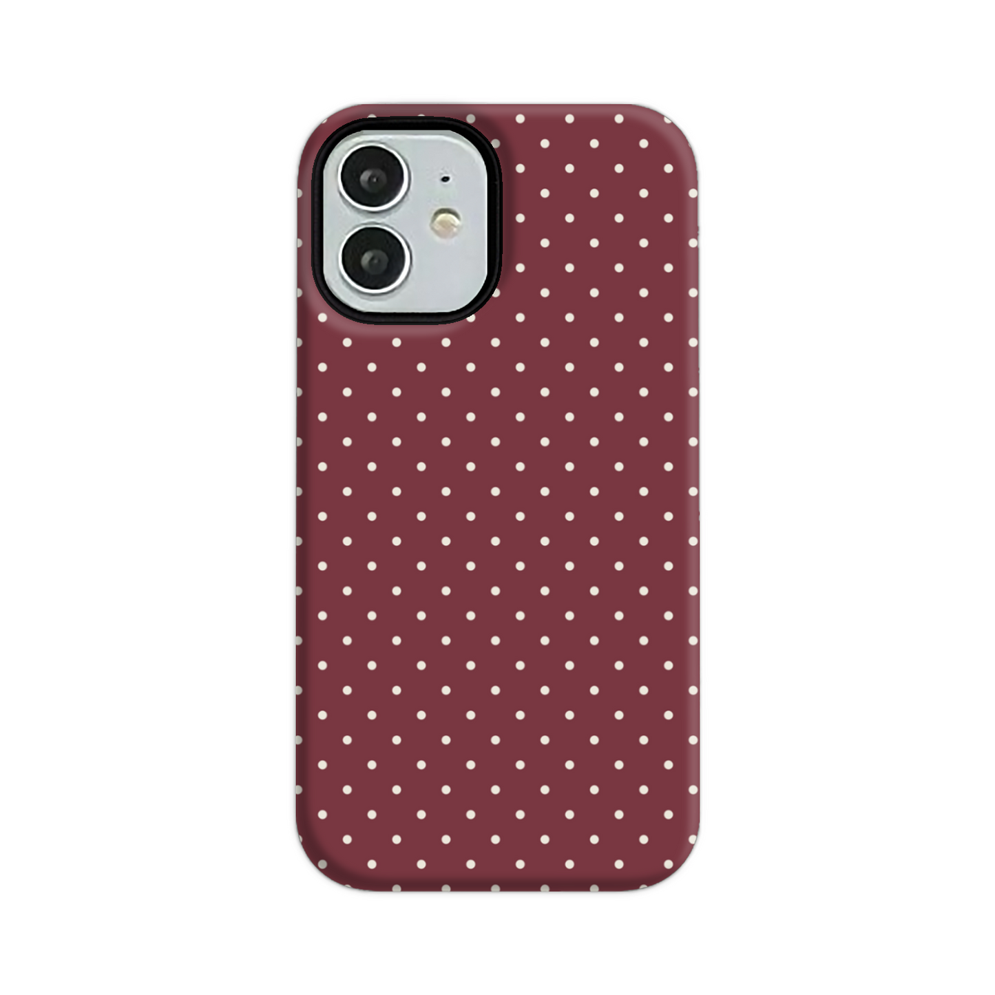 Burgundy Spot Tough Phone Case