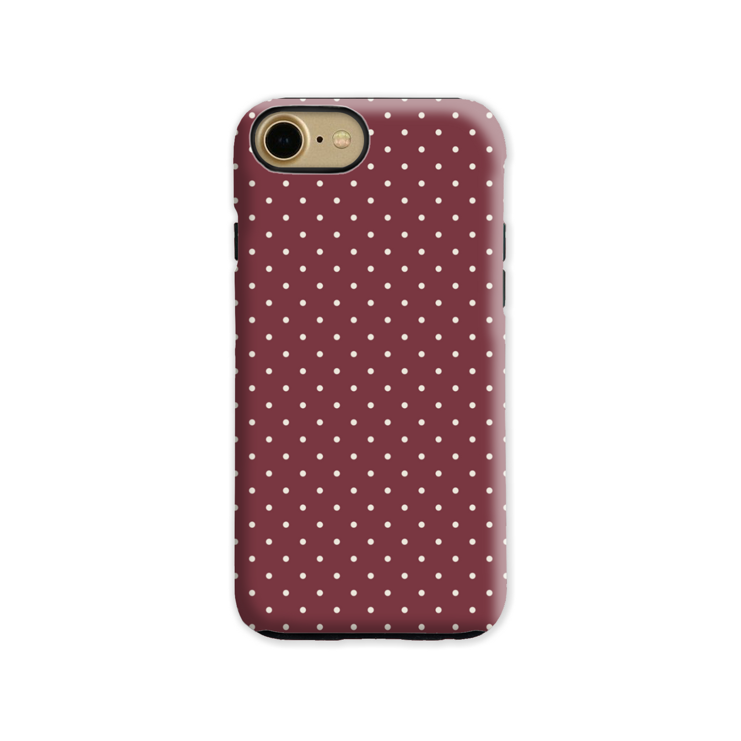 Burgundy Spot Tough Phone Case