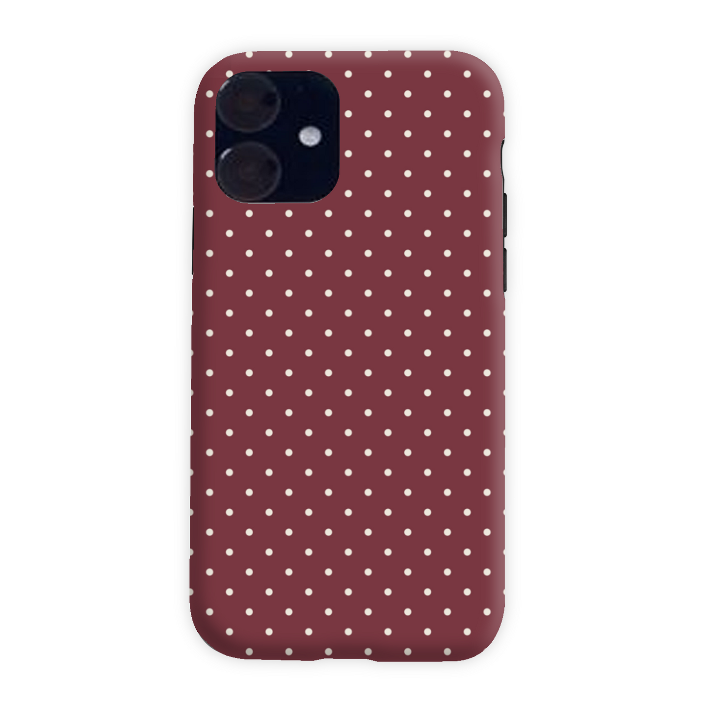 Burgundy Spot Tough Phone Case