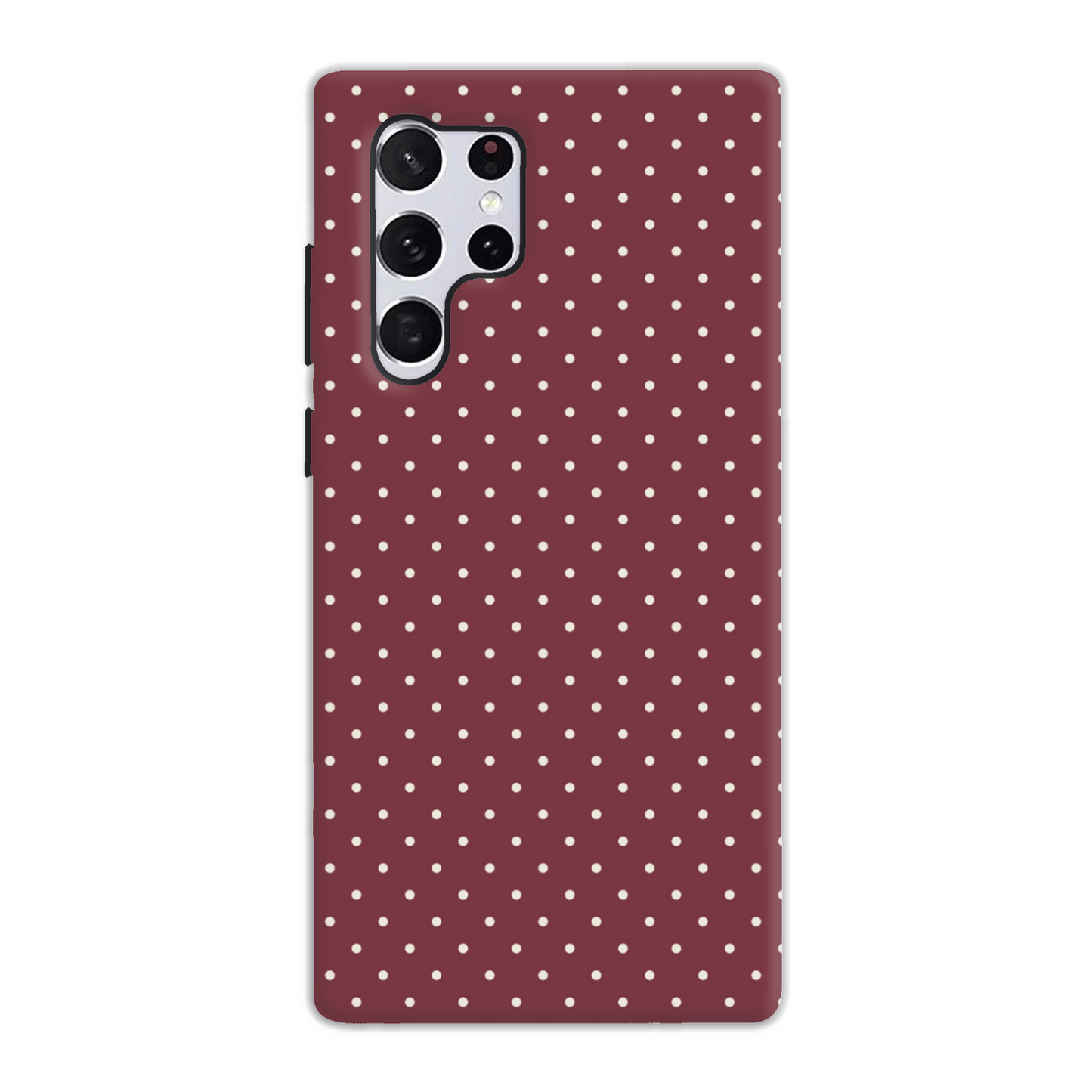 Burgundy Spot Tough Phone Case