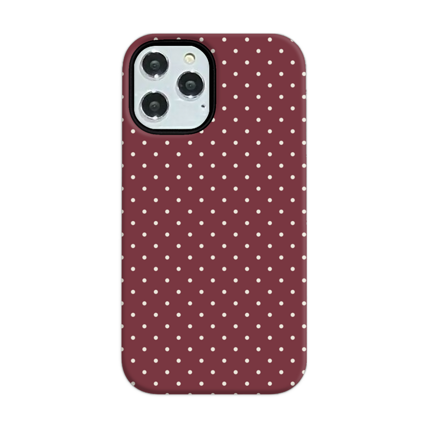 Burgundy Spot Tough Phone Case