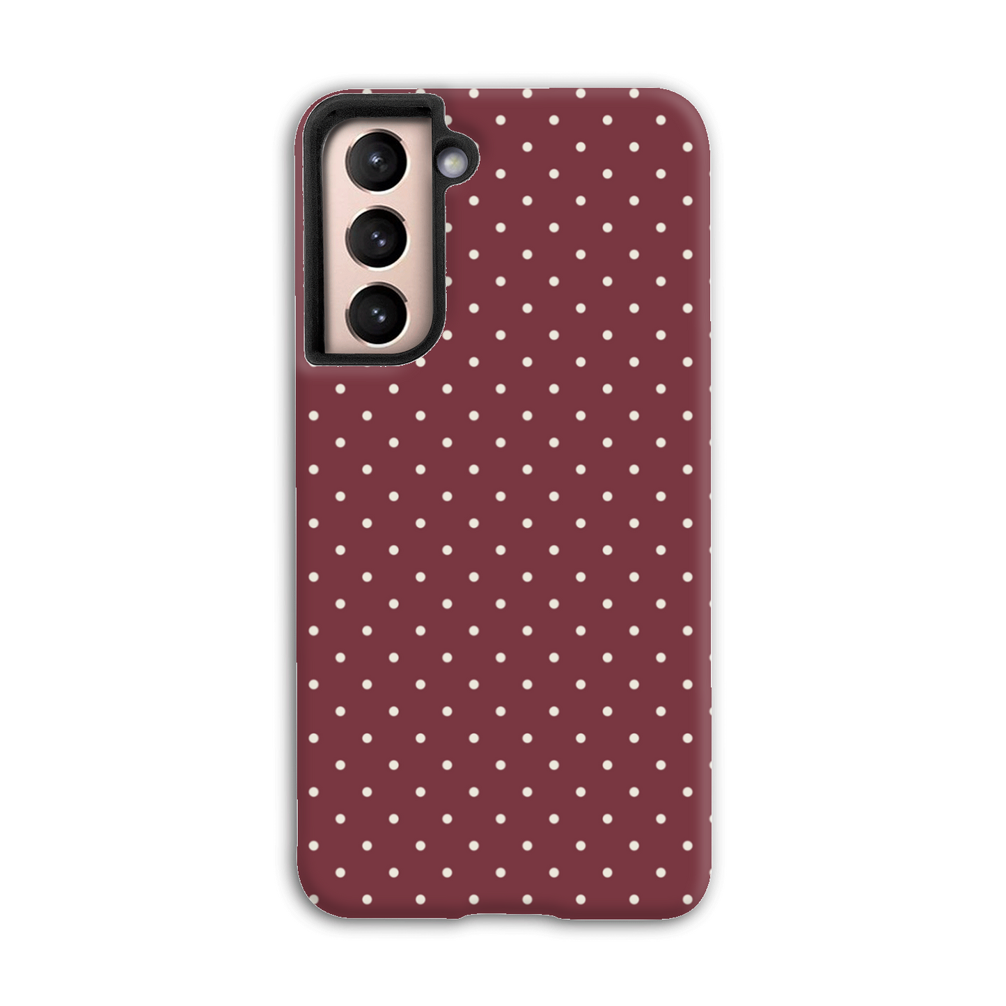 Burgundy Spot Tough Phone Case
