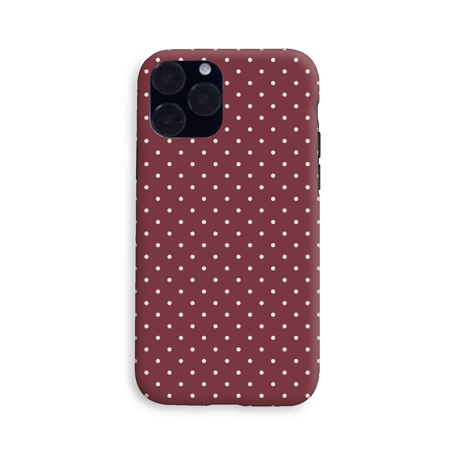 Burgundy Spot Tough Phone Case