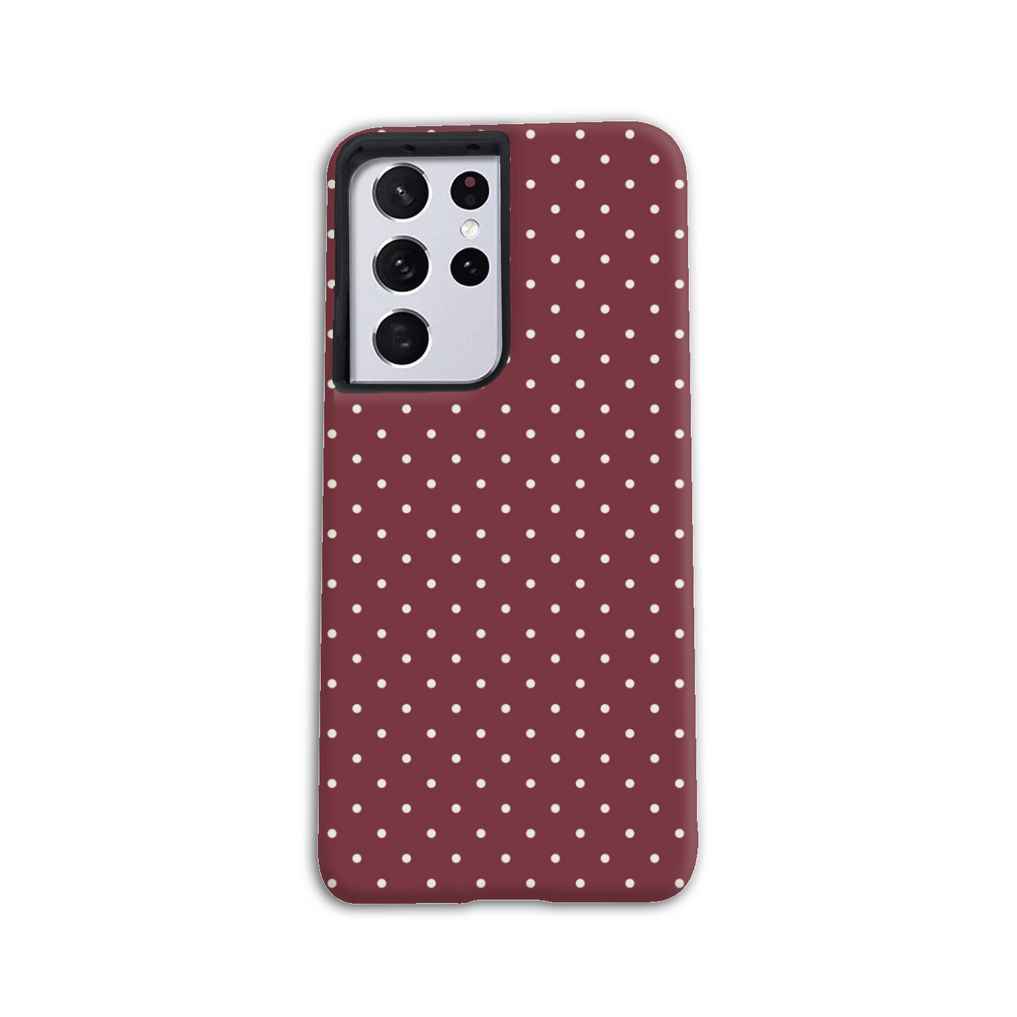 Burgundy Spot Tough Phone Case