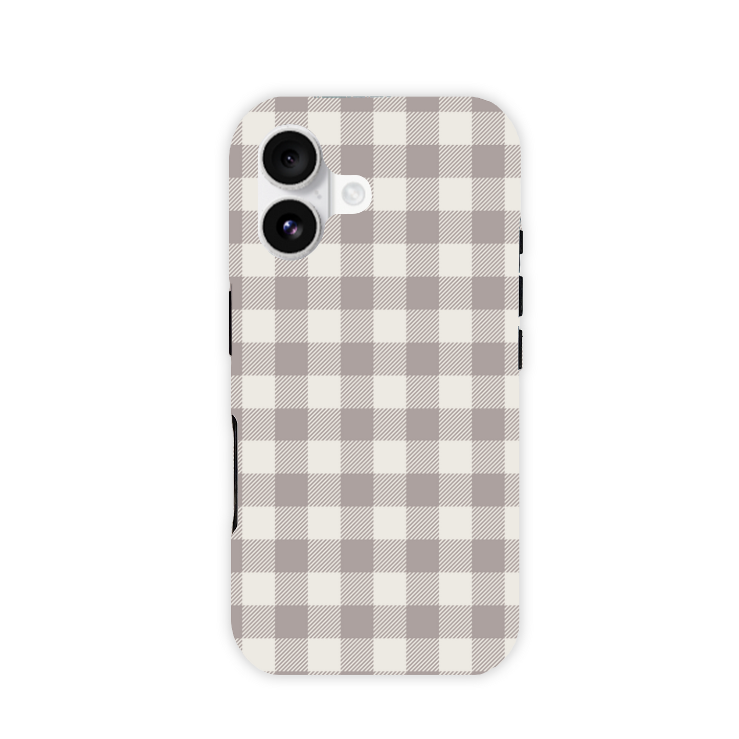 Natural Check Tough Phone Case
