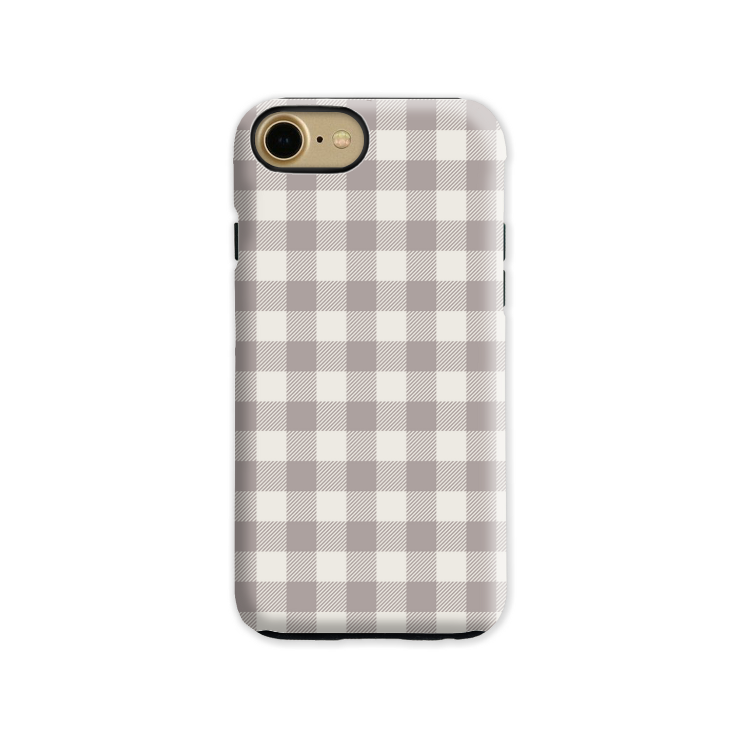 Natural Check Tough Phone Case