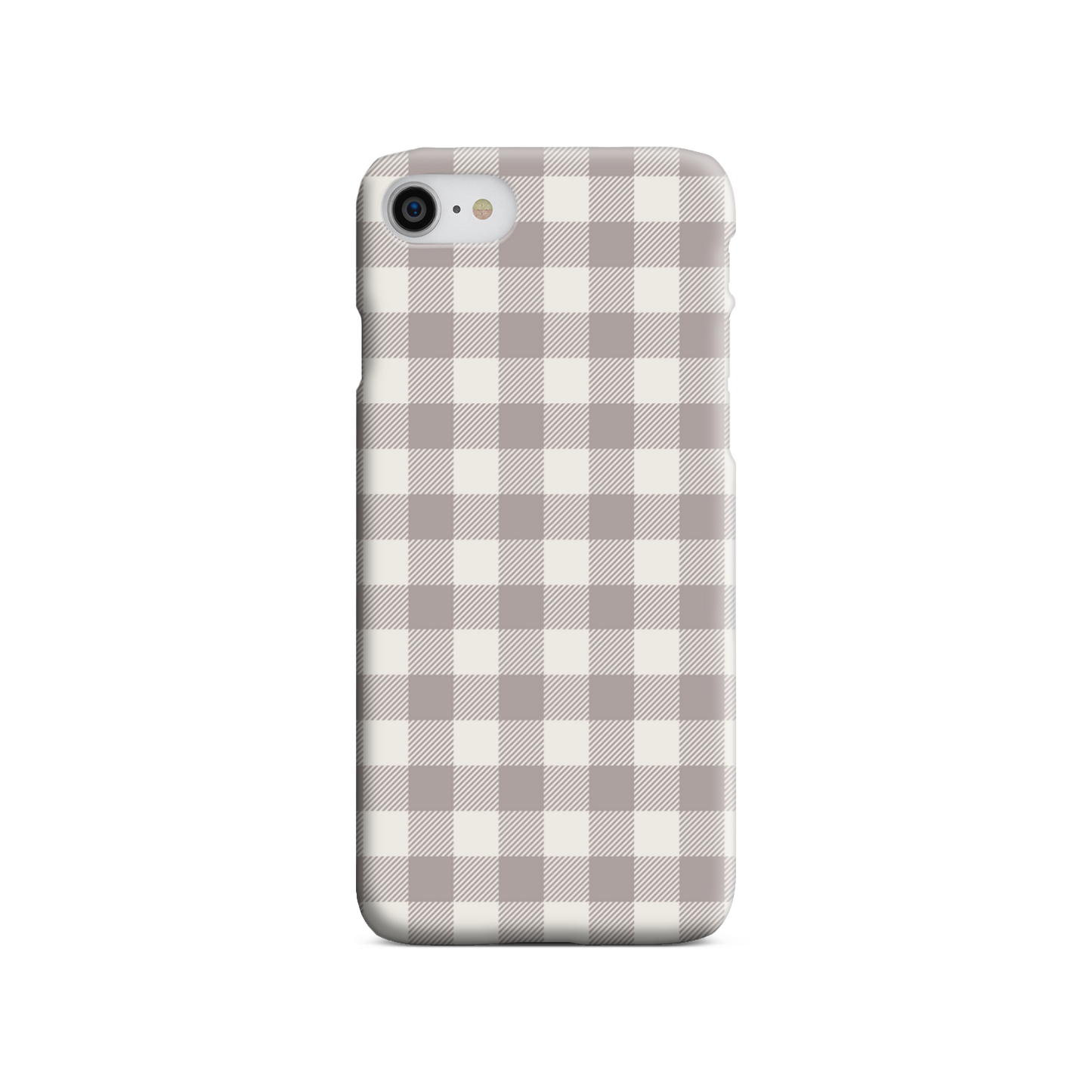 Natural Check Tough Phone Case