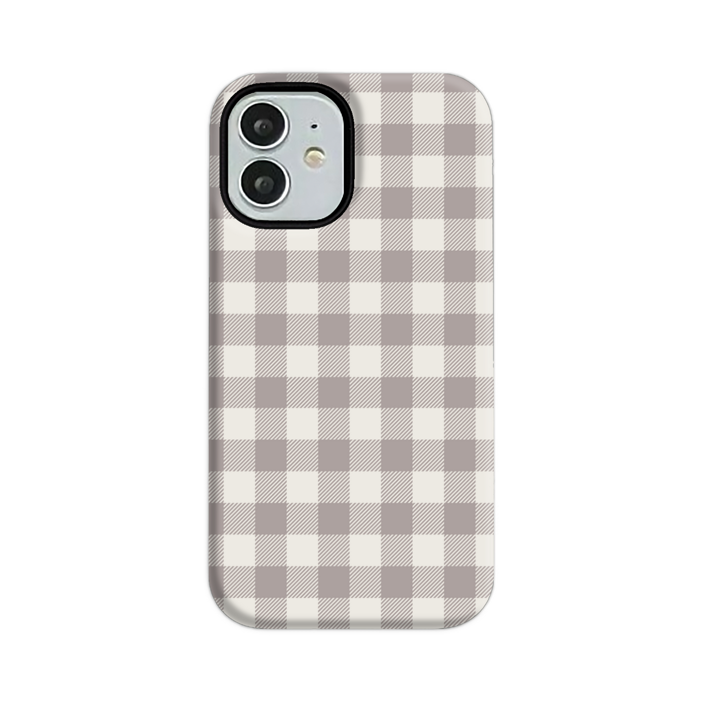 Natural Check Tough Phone Case