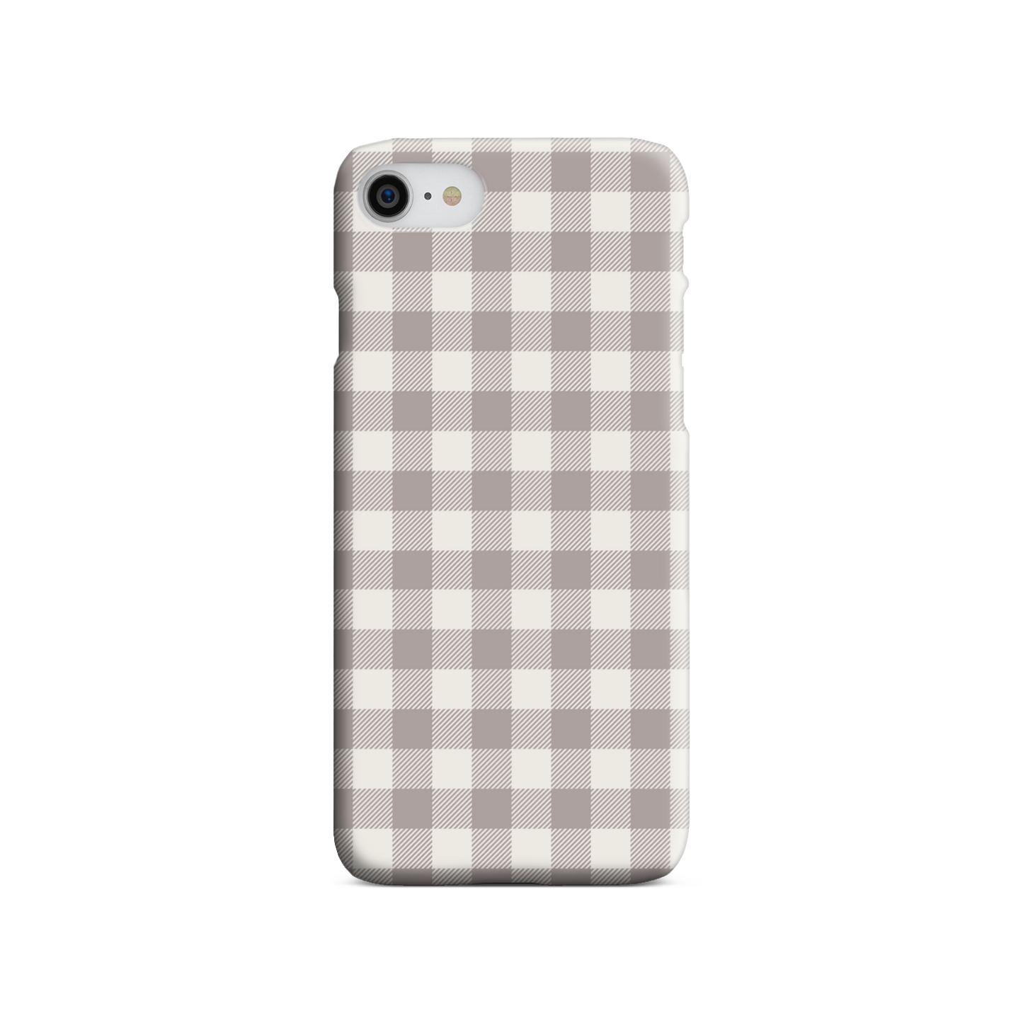Natural Check Tough Phone Case