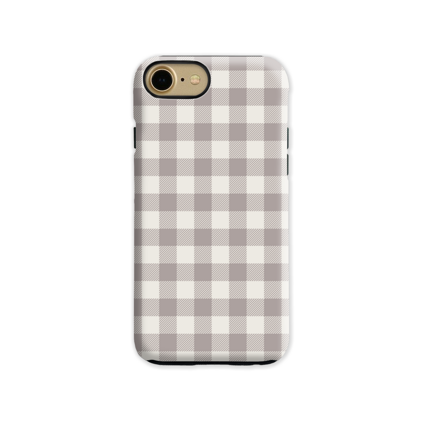 Natural Check Tough Phone Case