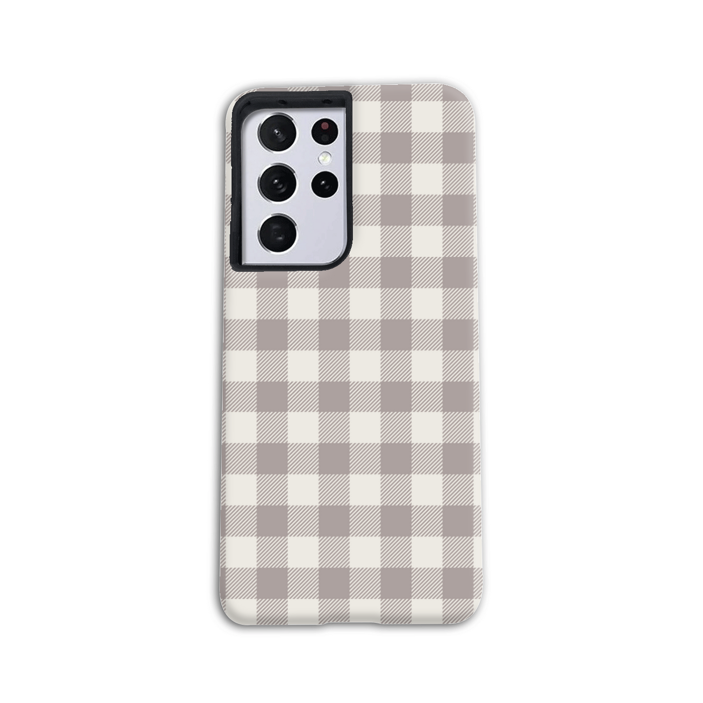Natural Check Tough Phone Case
