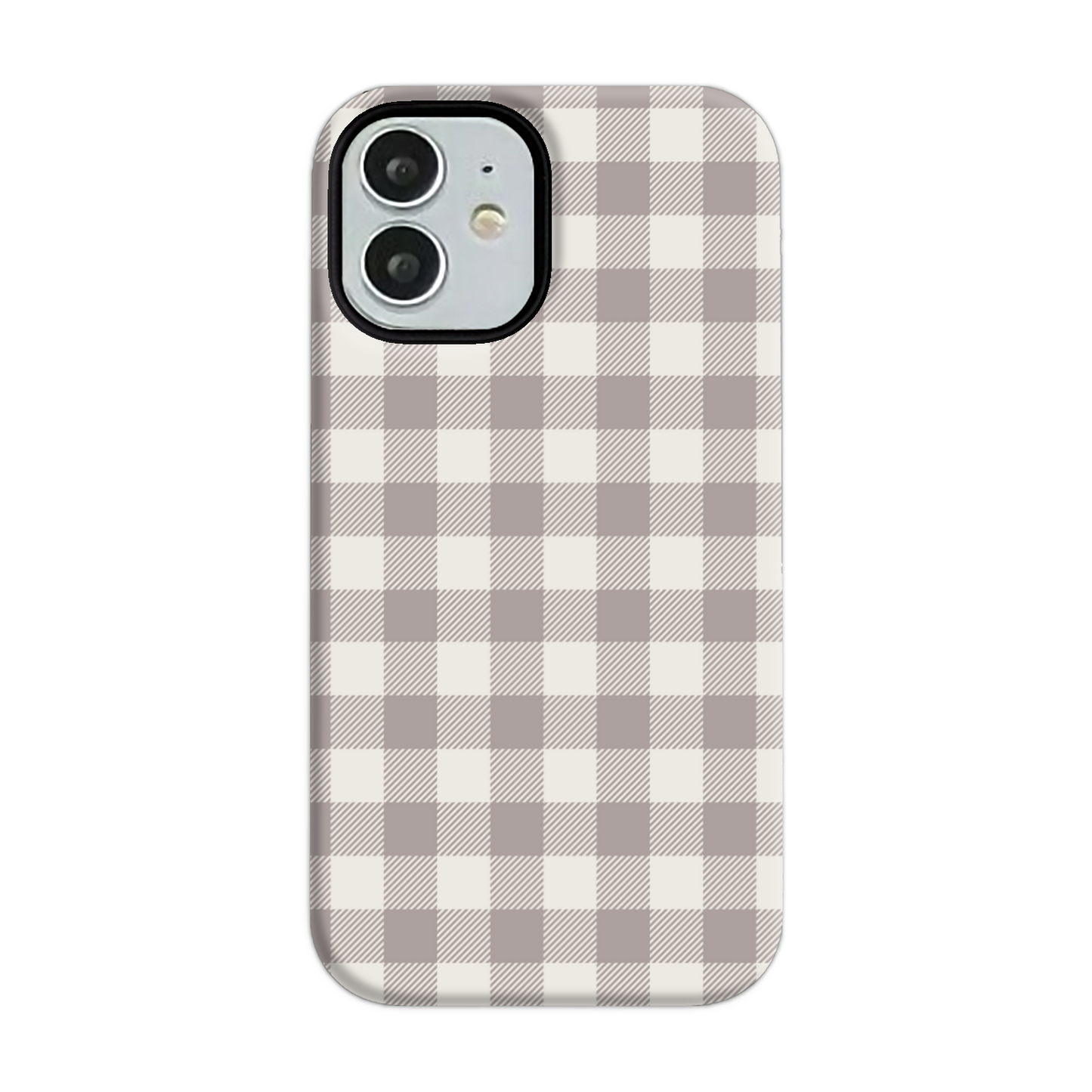 Natural Check Tough Phone Case
