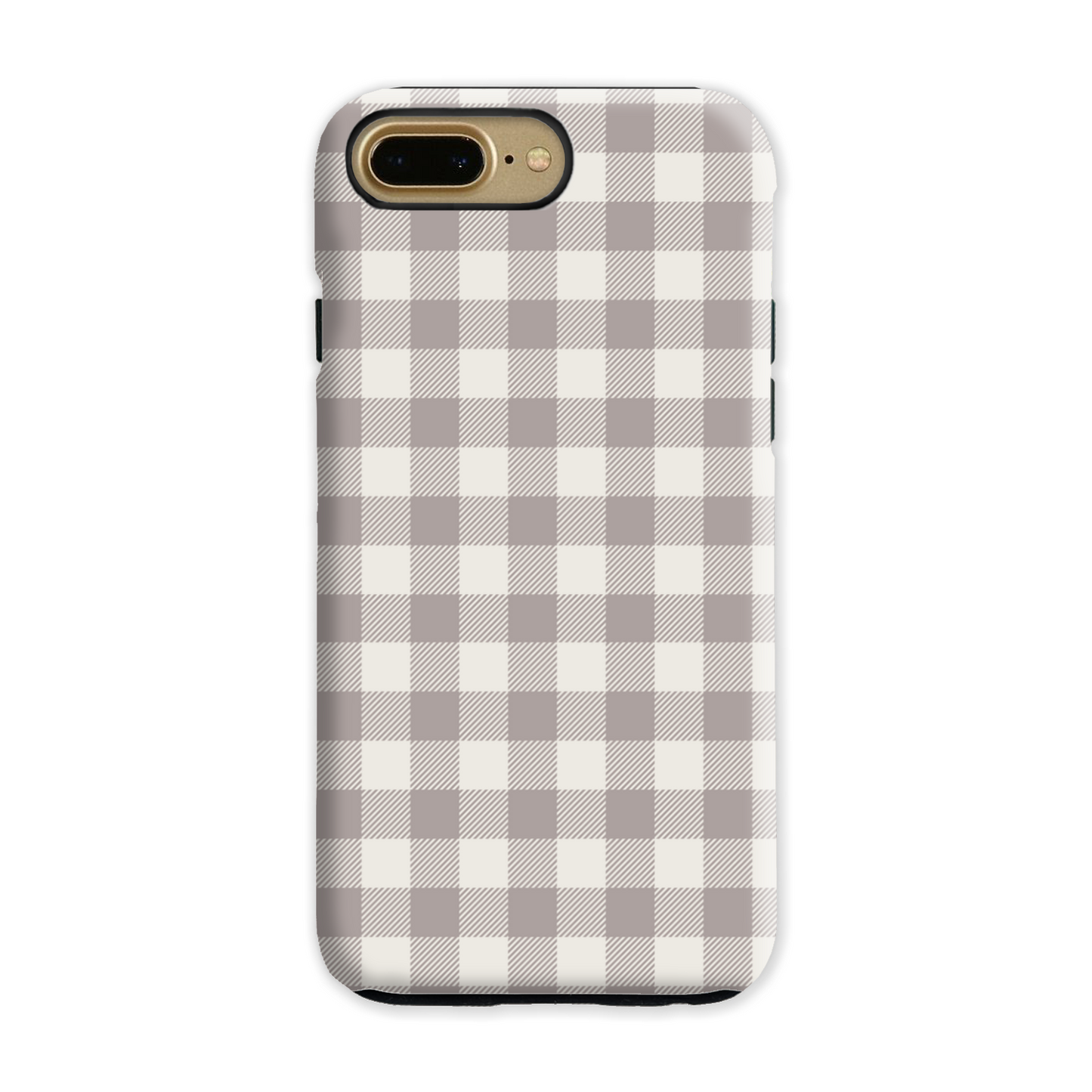 Natural Check Tough Phone Case