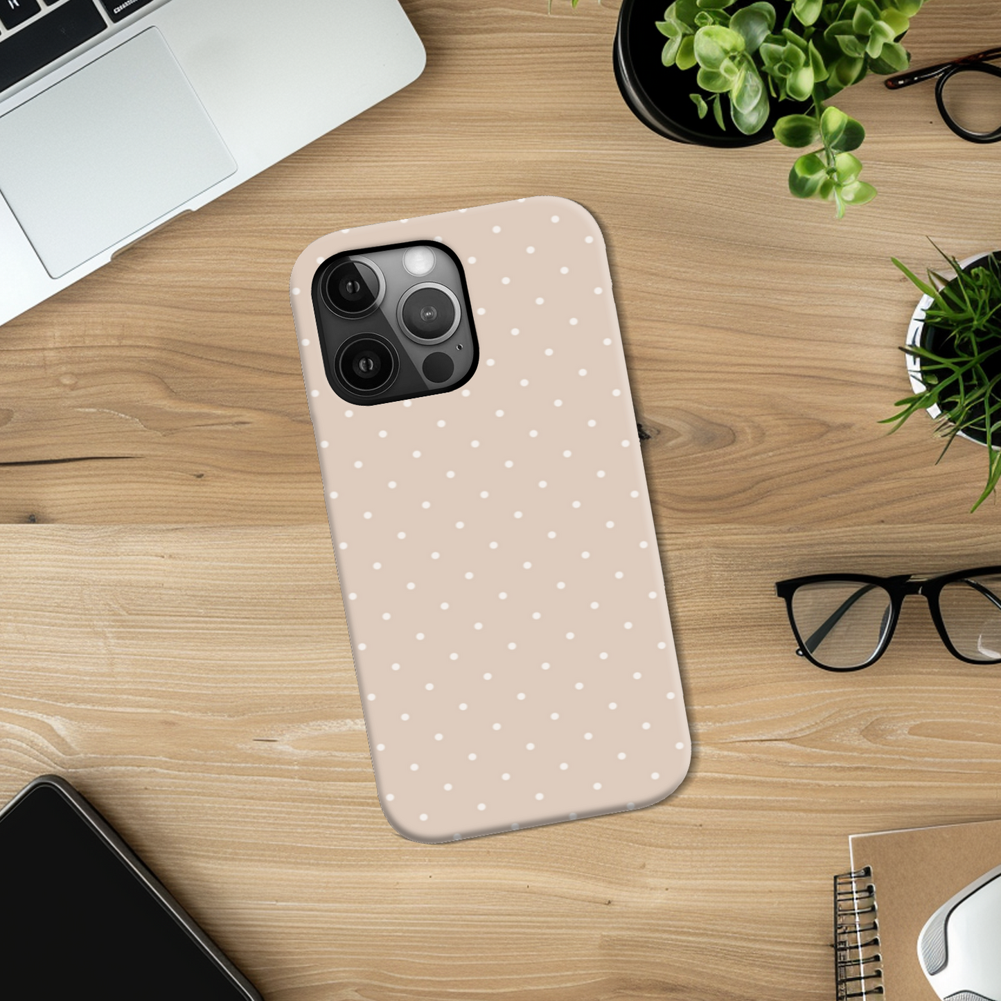 Neutral Dots Tough Phone Case
