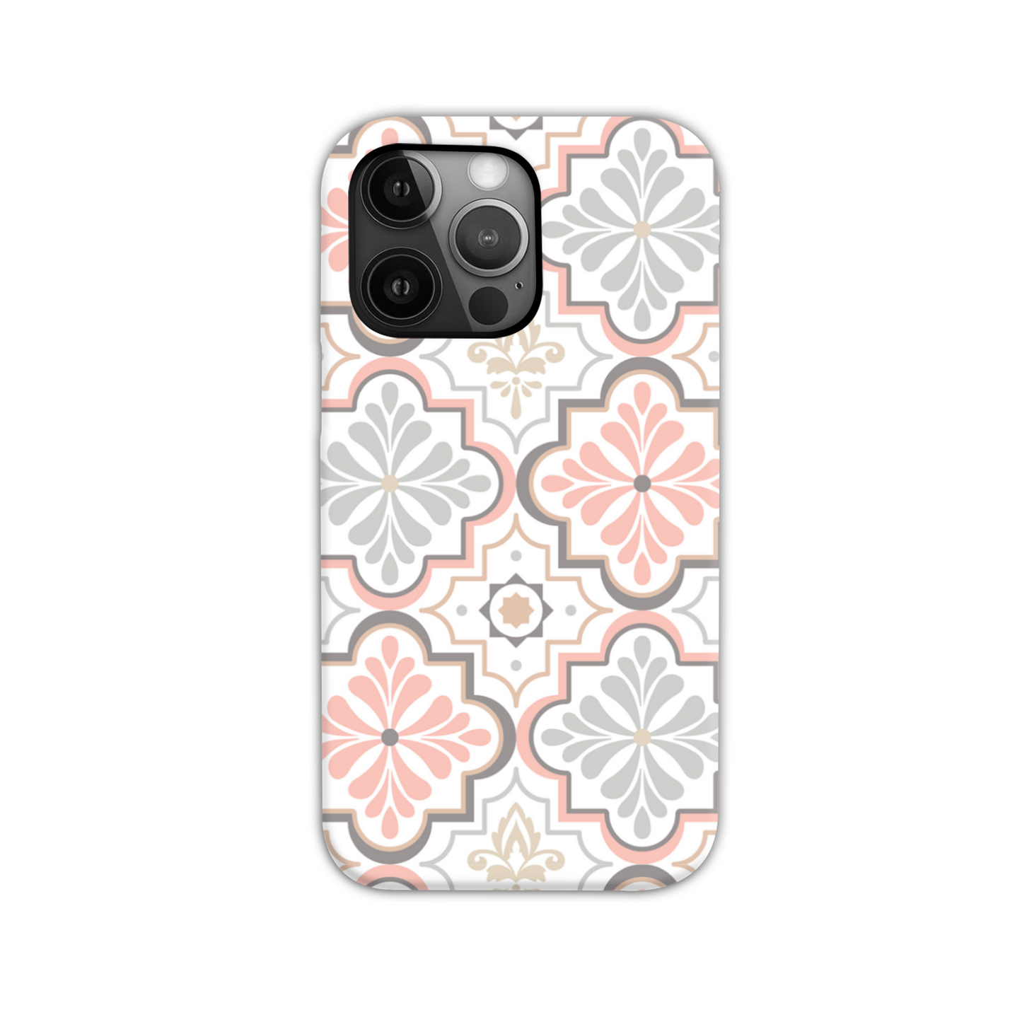 Pink Tile Tough Phone Case