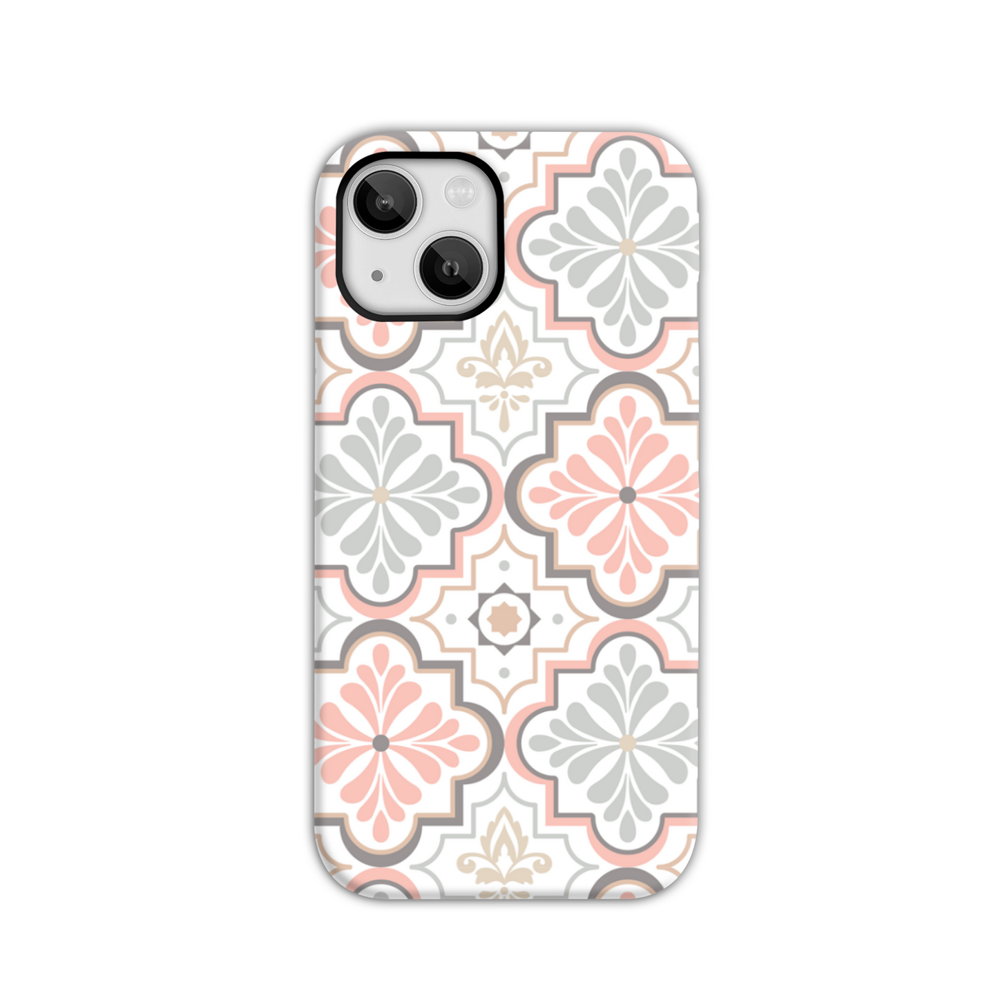 Pink Tile Tough Phone Case