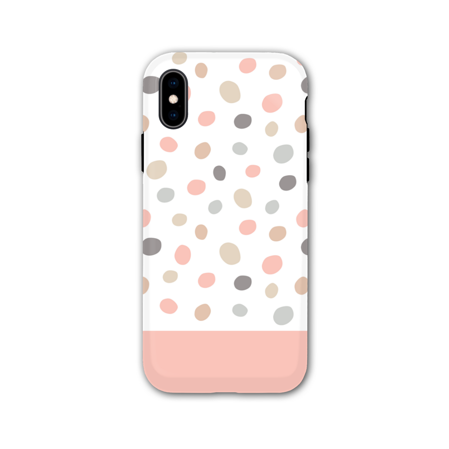 Pink Pebble Tough Phone Case