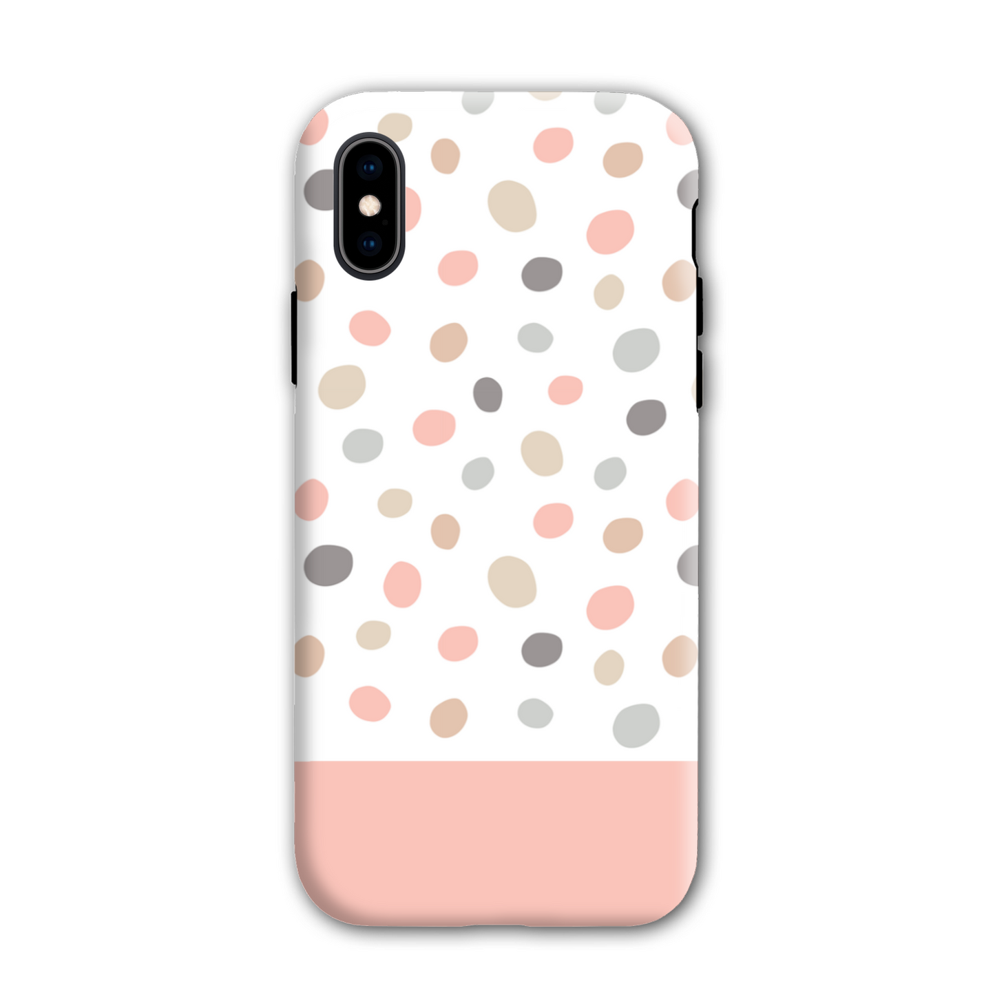 Pink Pebble Tough Phone Case