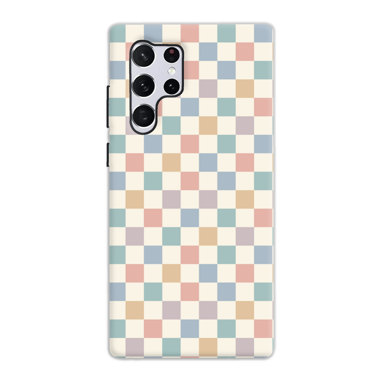 Pastel Multi Check Tough Phone Case