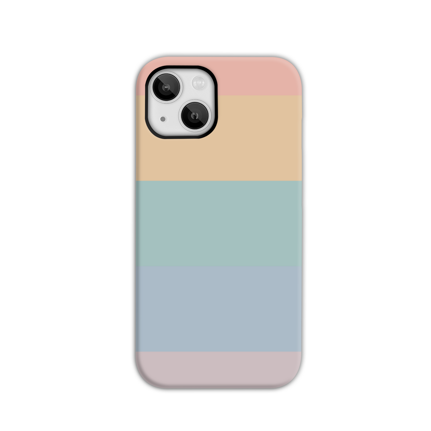 Pastel Rainbow Stripe Tough Phone Case