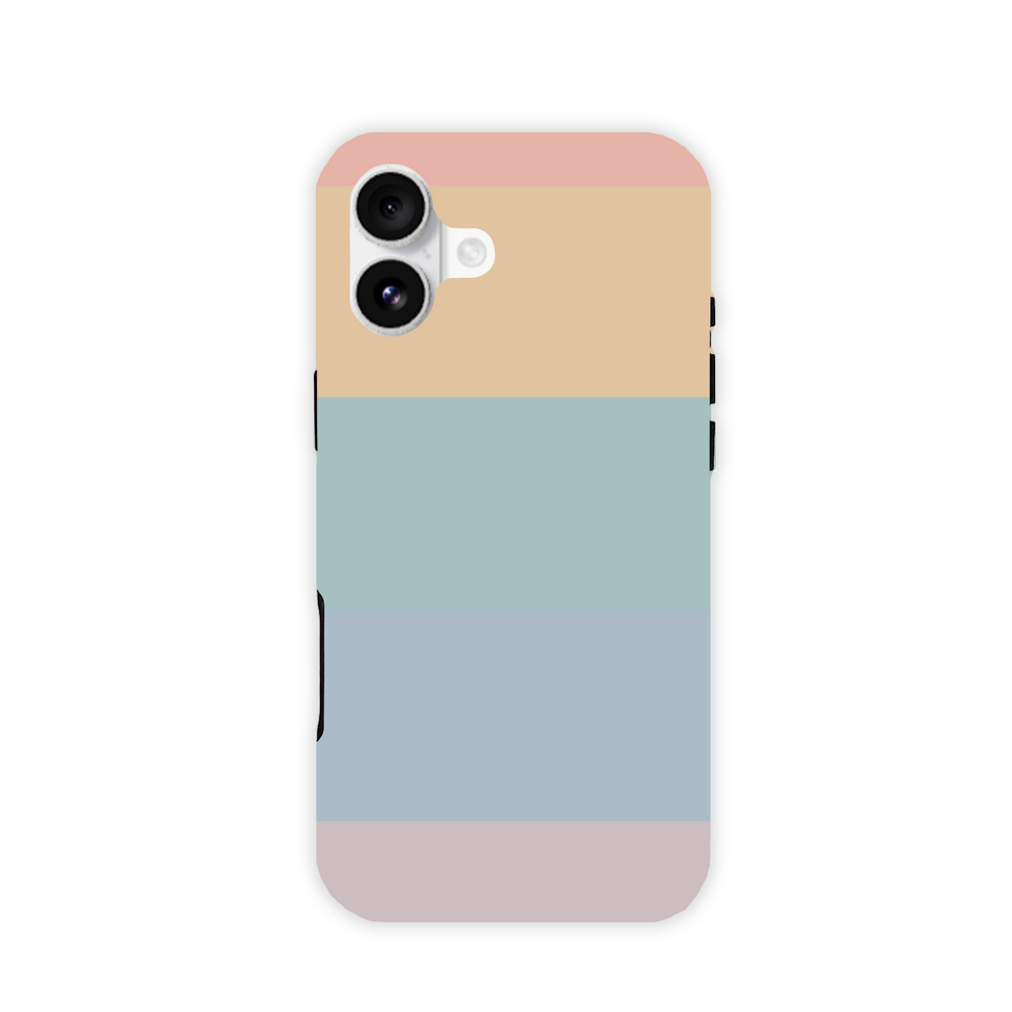 Pastel Rainbow Stripe Tough Phone Case