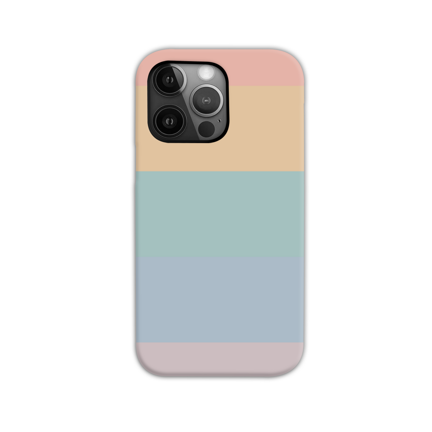 Pastel Rainbow Stripe Tough Phone Case
