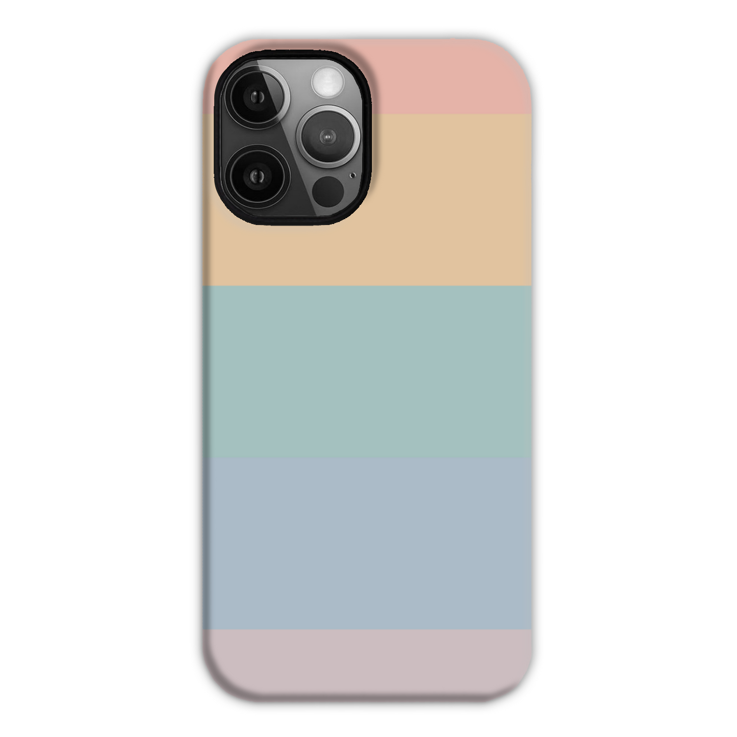 Pastel Rainbow Stripe Tough Phone Case