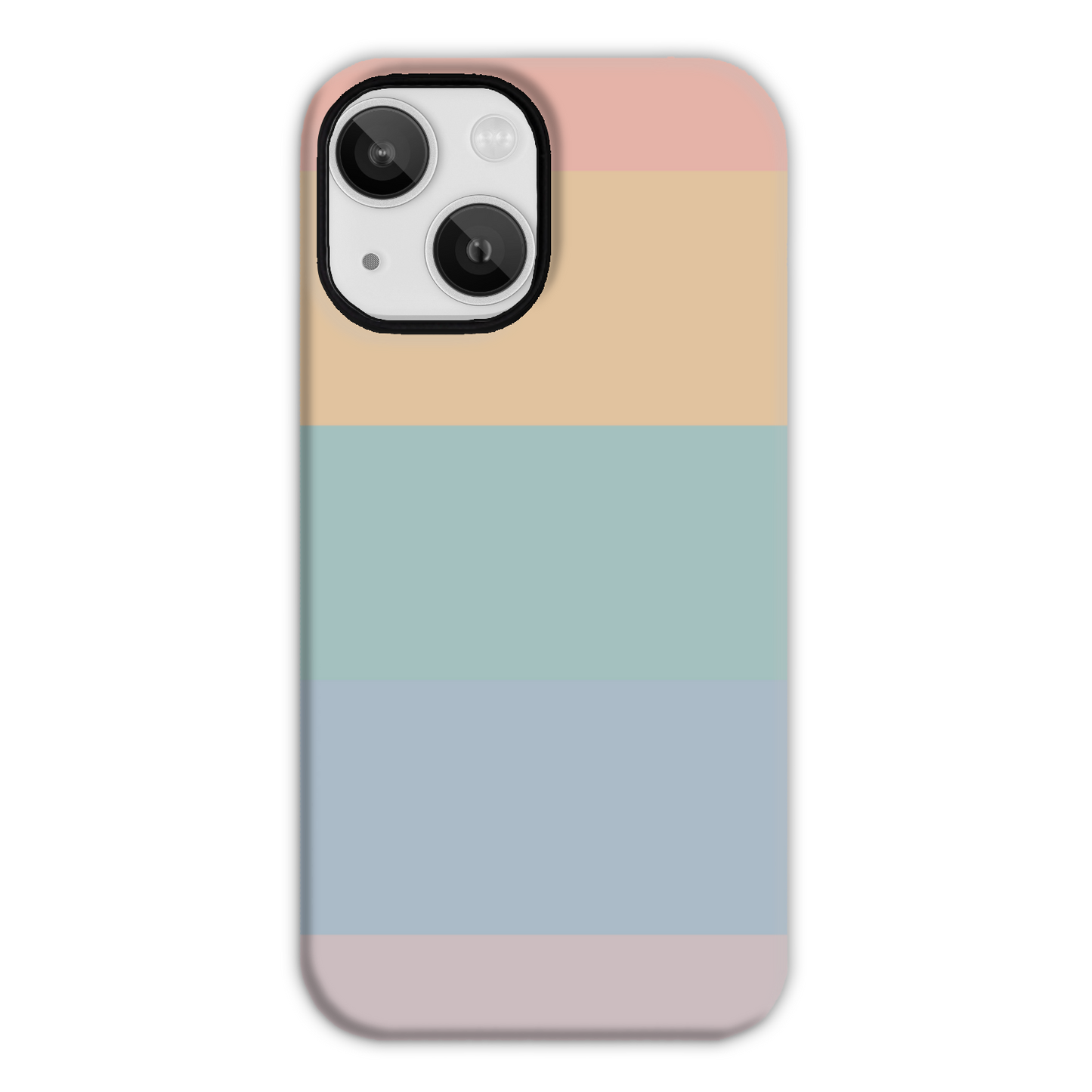 Pastel Rainbow Stripe Tough Phone Case