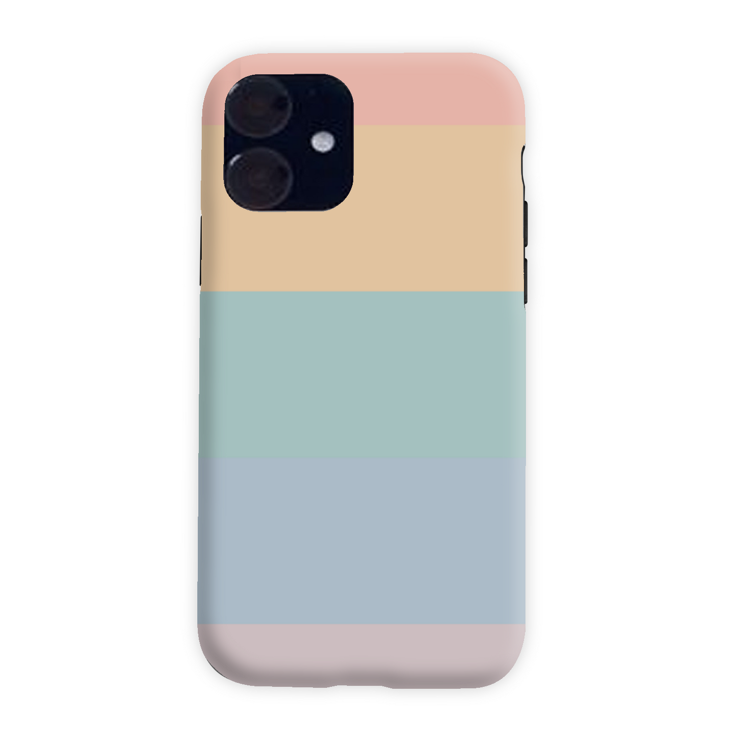 Pastel Rainbow Stripe Tough Phone Case