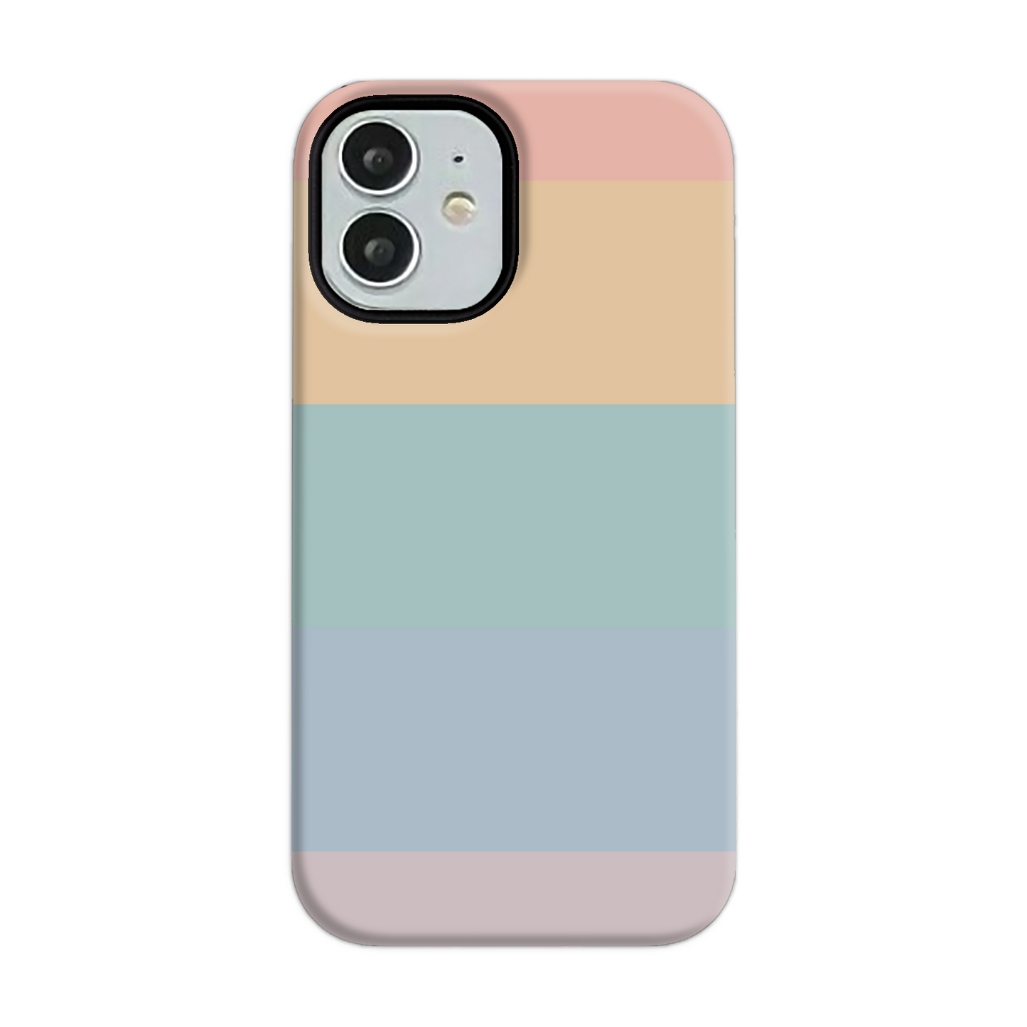 Pastel Rainbow Stripe Tough Phone Case