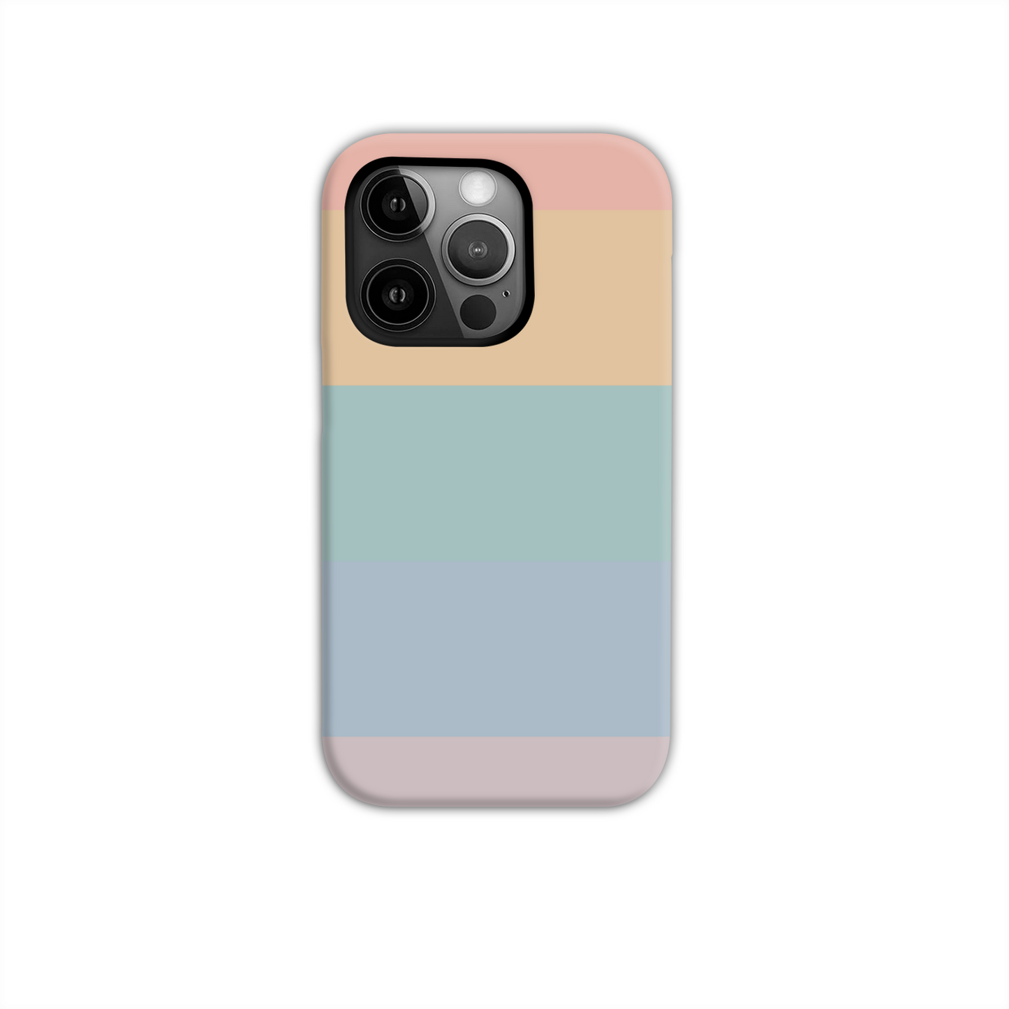 Pastel Rainbow Stripe Tough Phone Case