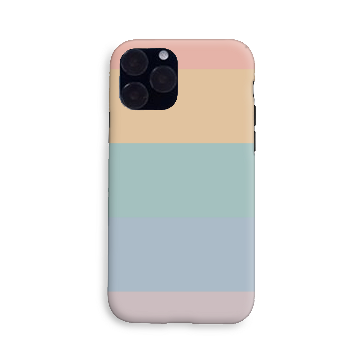 Pastel Rainbow Stripe Tough Phone Case